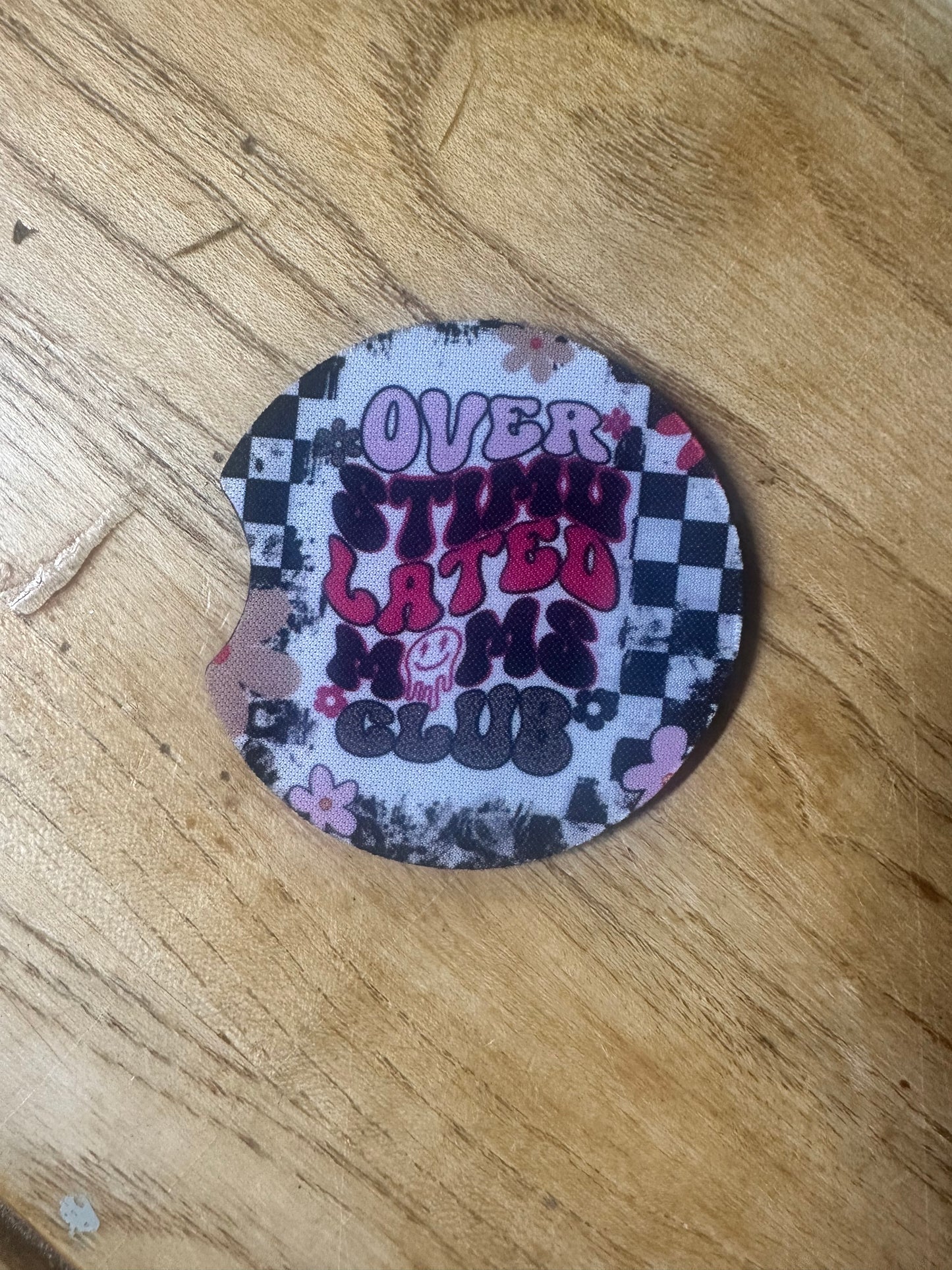 Mom Theme Car Coasters