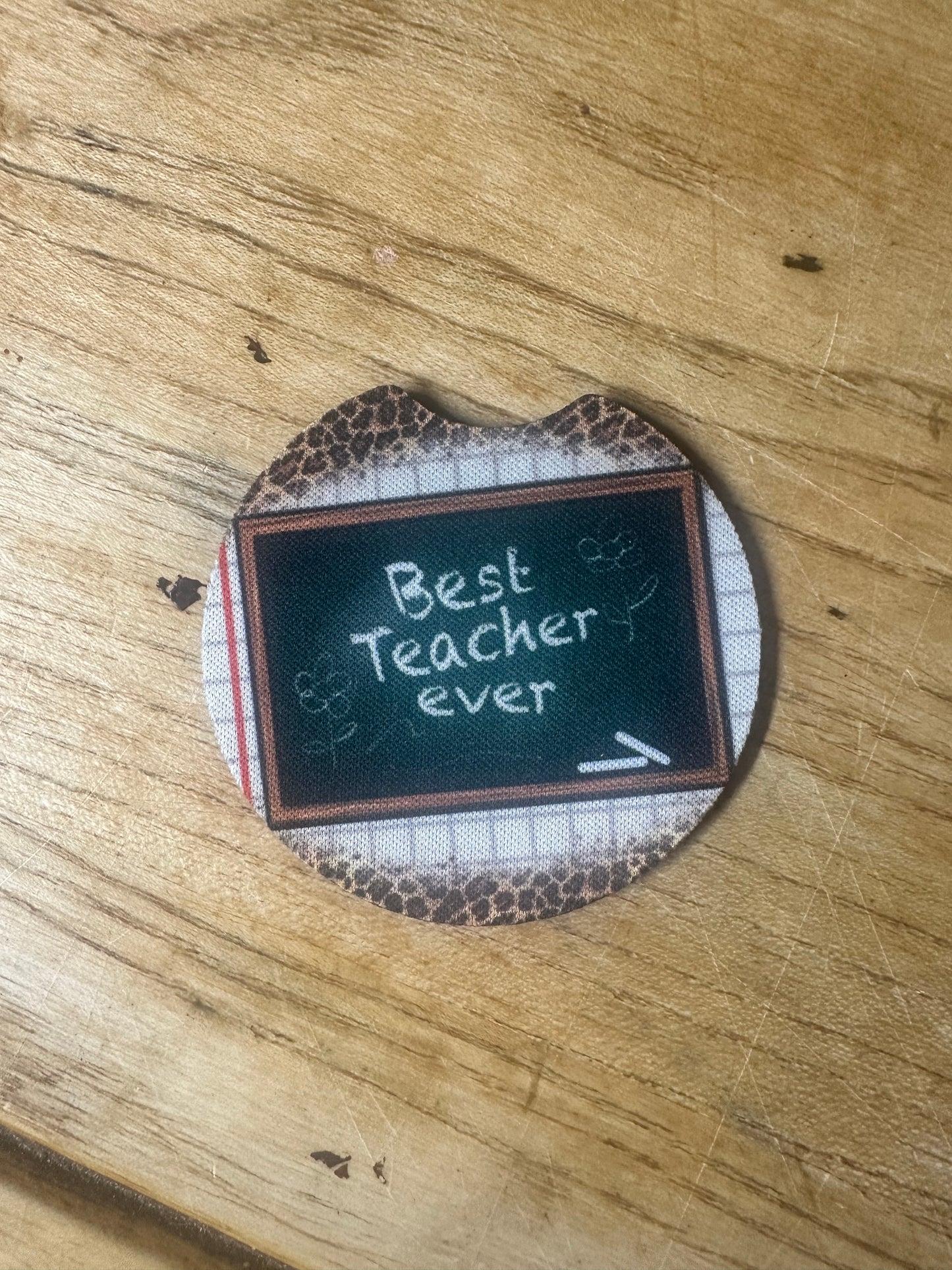 School Theme Car Coaster