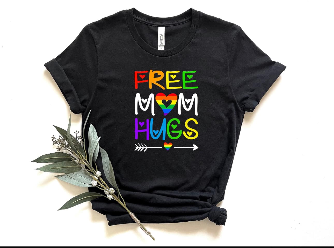 Free Mom Hugs Arrow