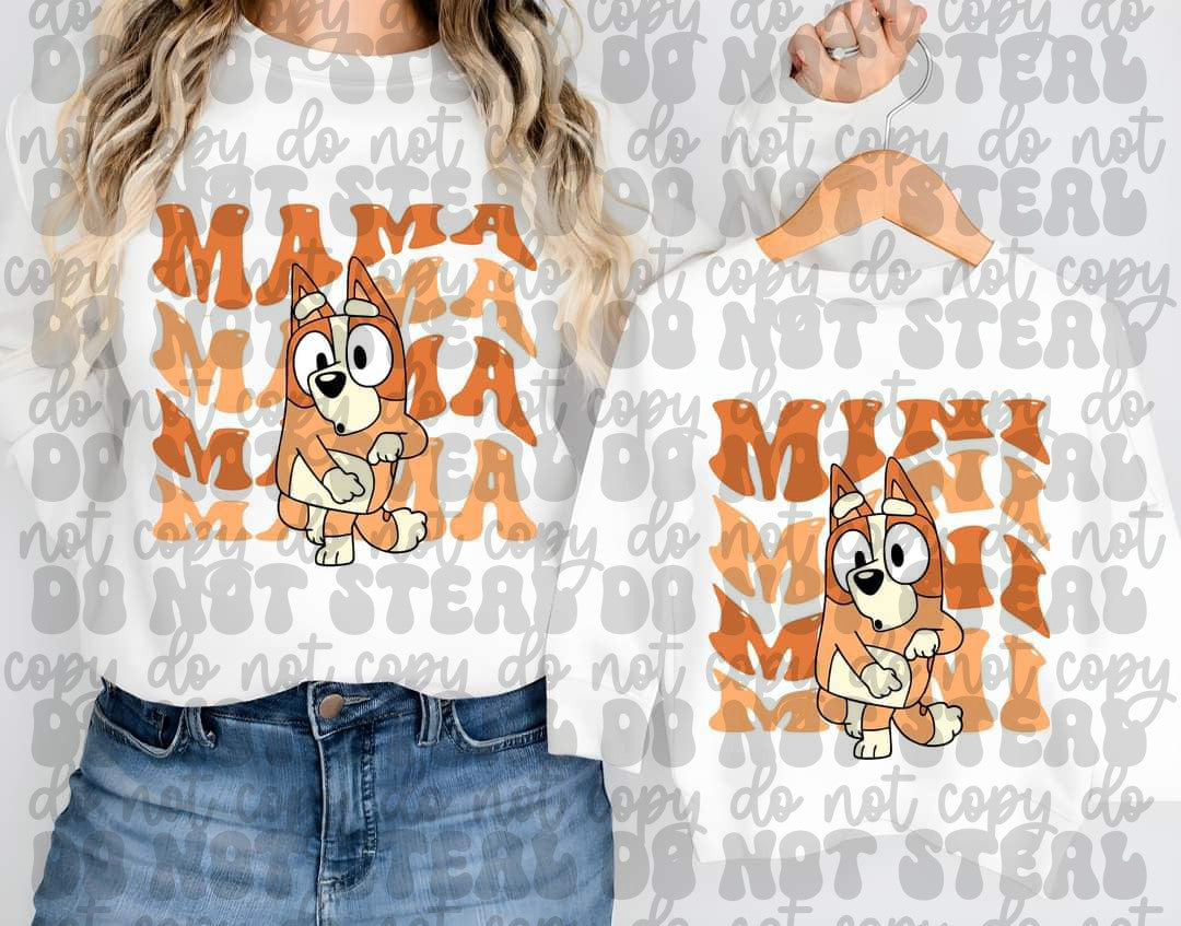 Bluey Bingo Matching