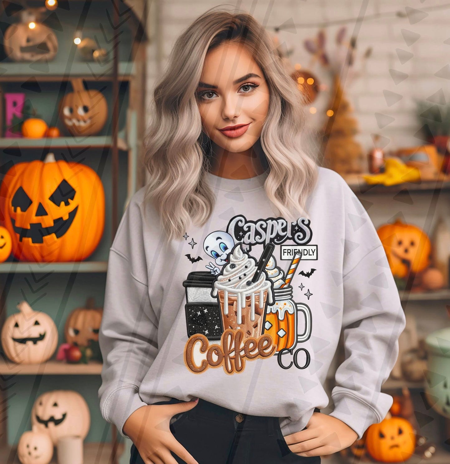 Casper's Coffee Co DTF Individual Print