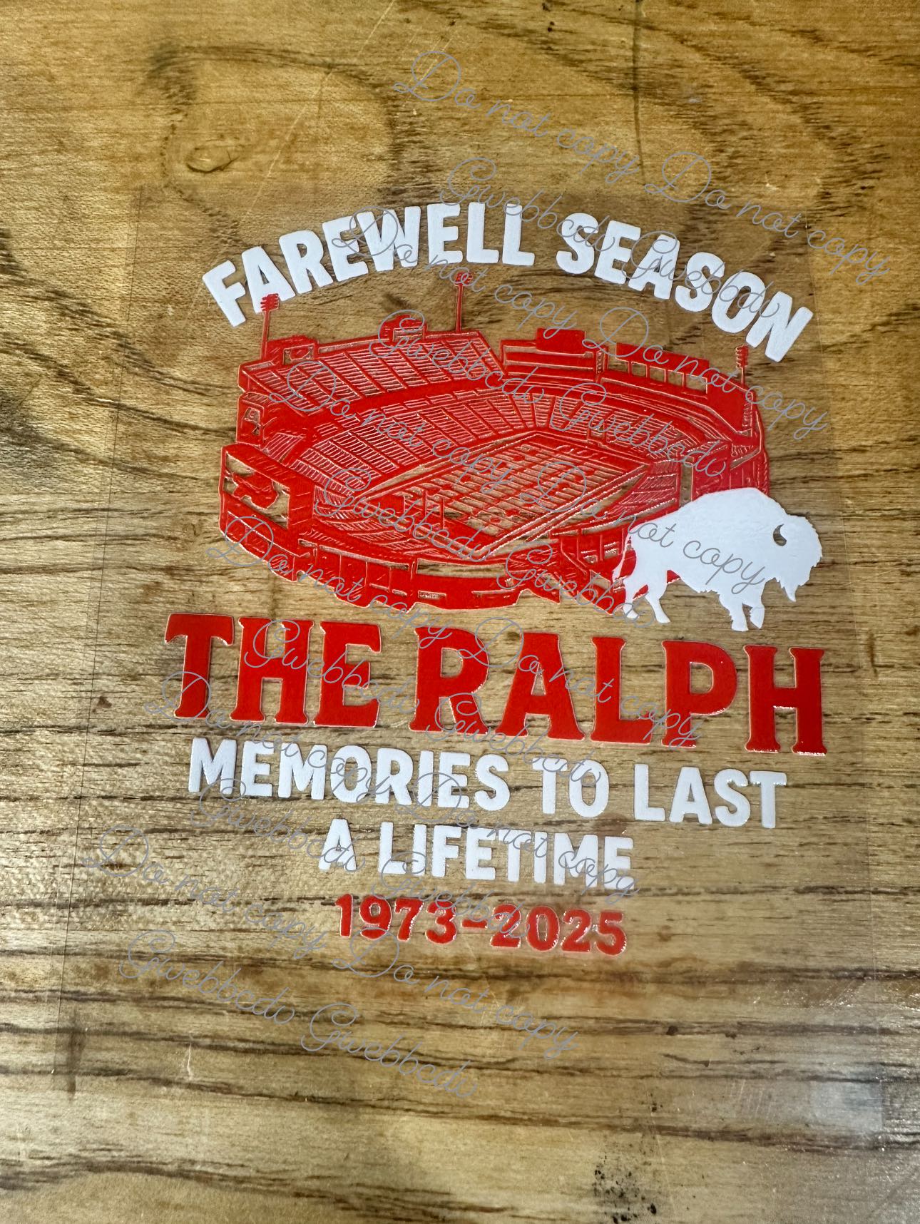 Farewell Season The Ralph Decal