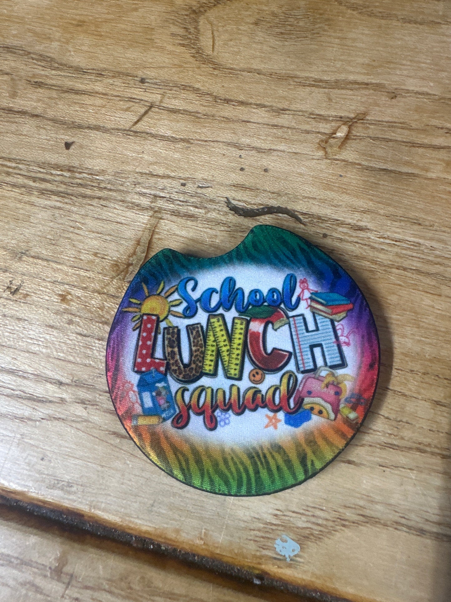 School Theme Car Coaster