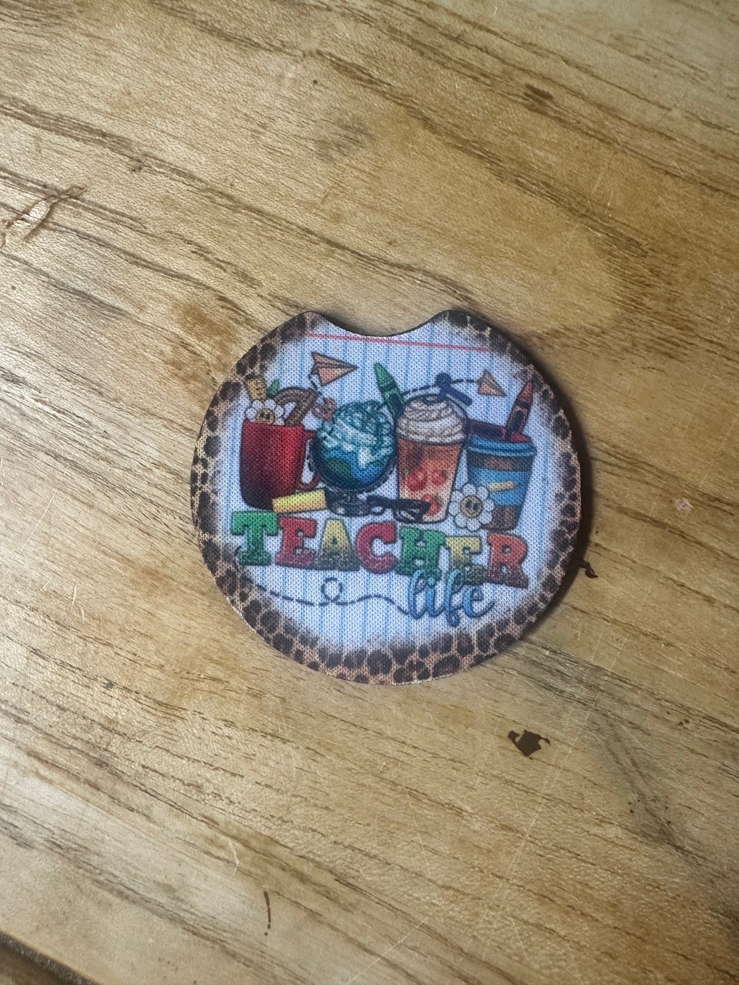 School Theme Car Coaster