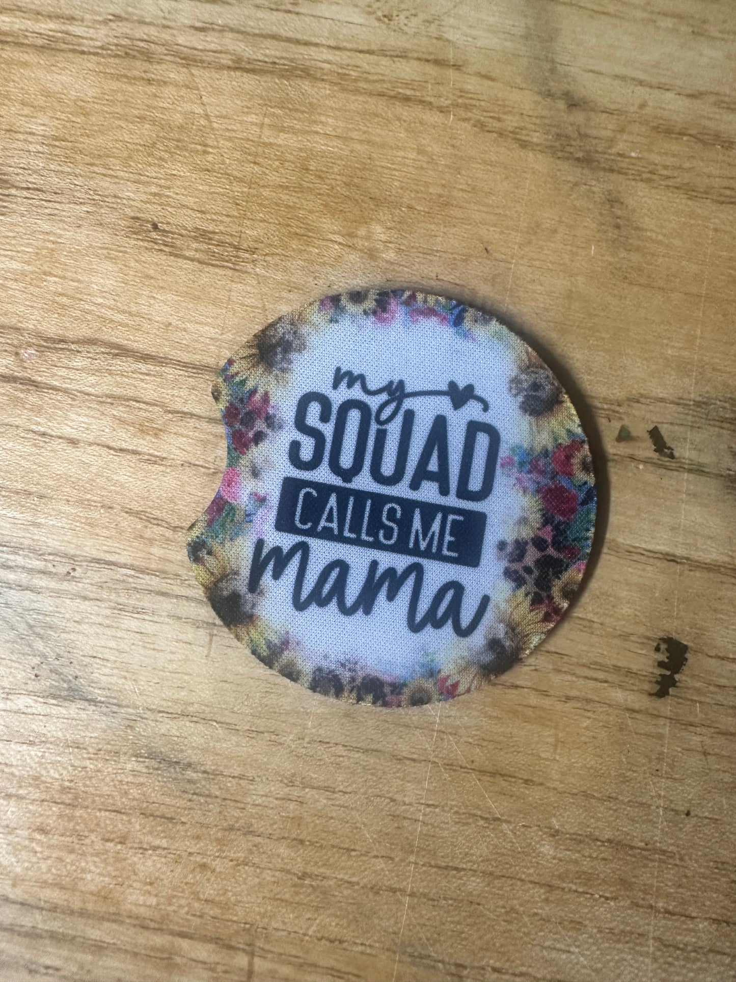 Mom Theme Car Coasters
