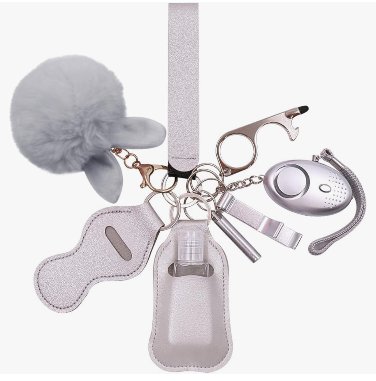 9 Piece Safety Keychain