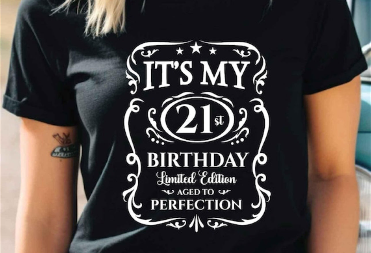 21st Birthday Aged To Perfection