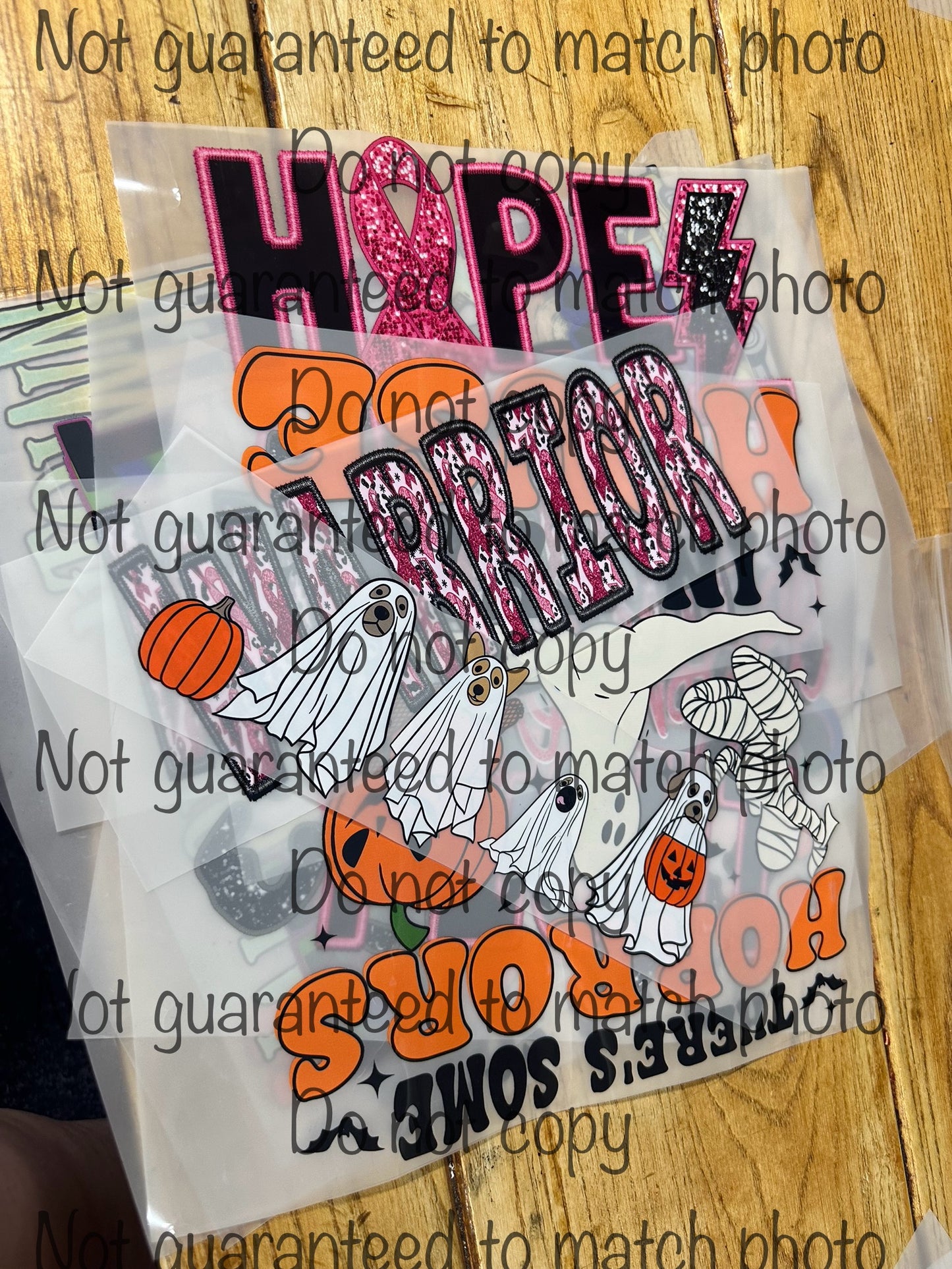Halloween/ Breast Cancer DTF Transfers Mystery Pack
