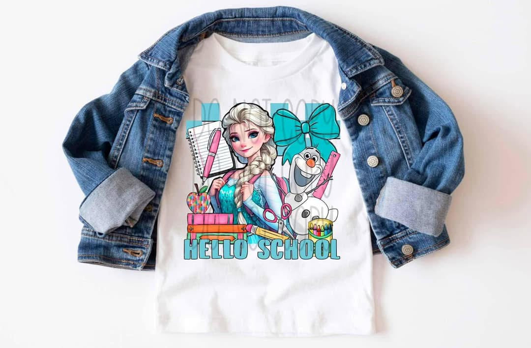 Frozen Go To School