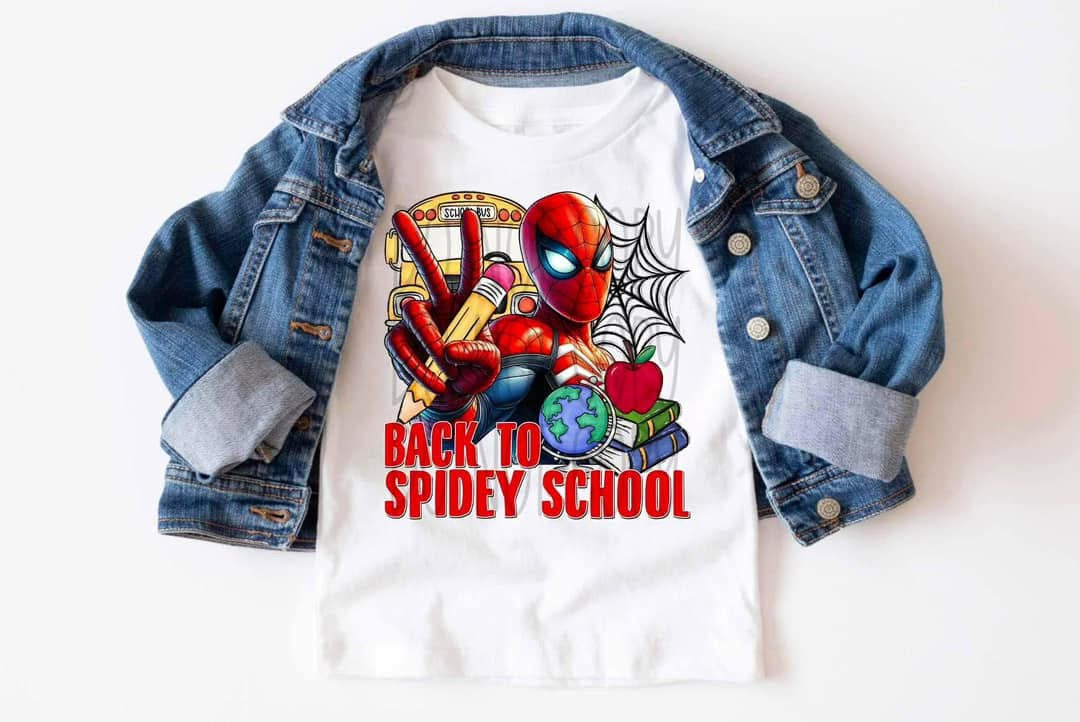 Spidey Go To School