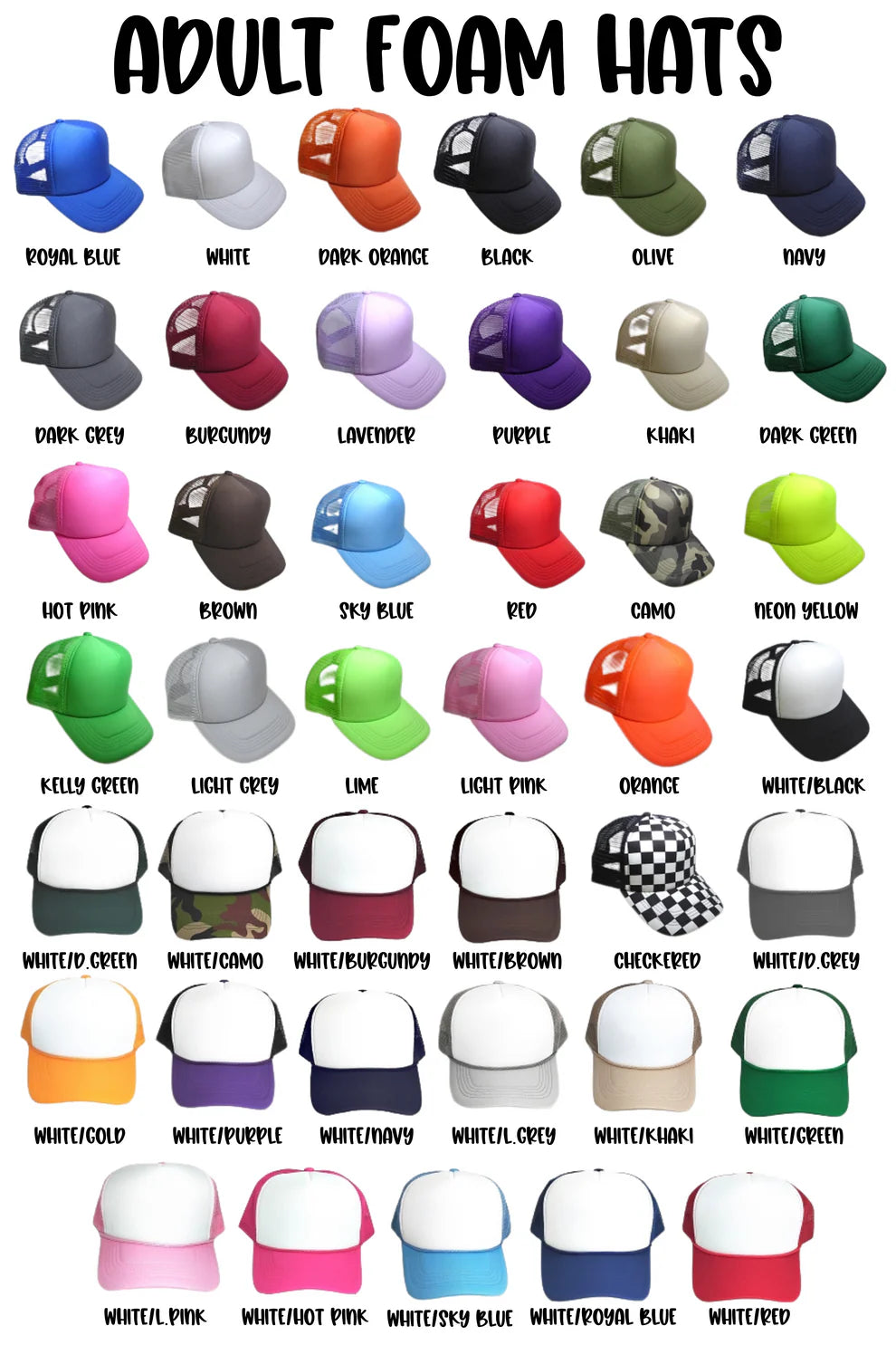 Bow Foam Trucker Hat