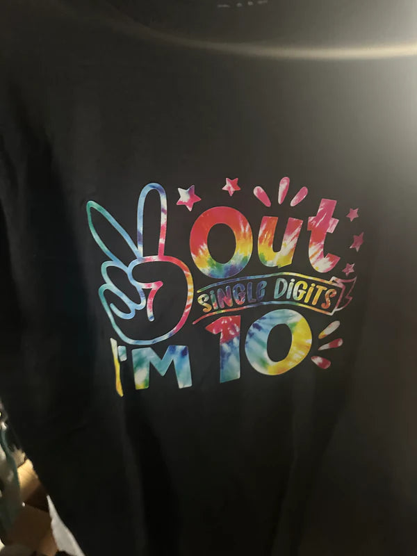 Peace Out I'm 10