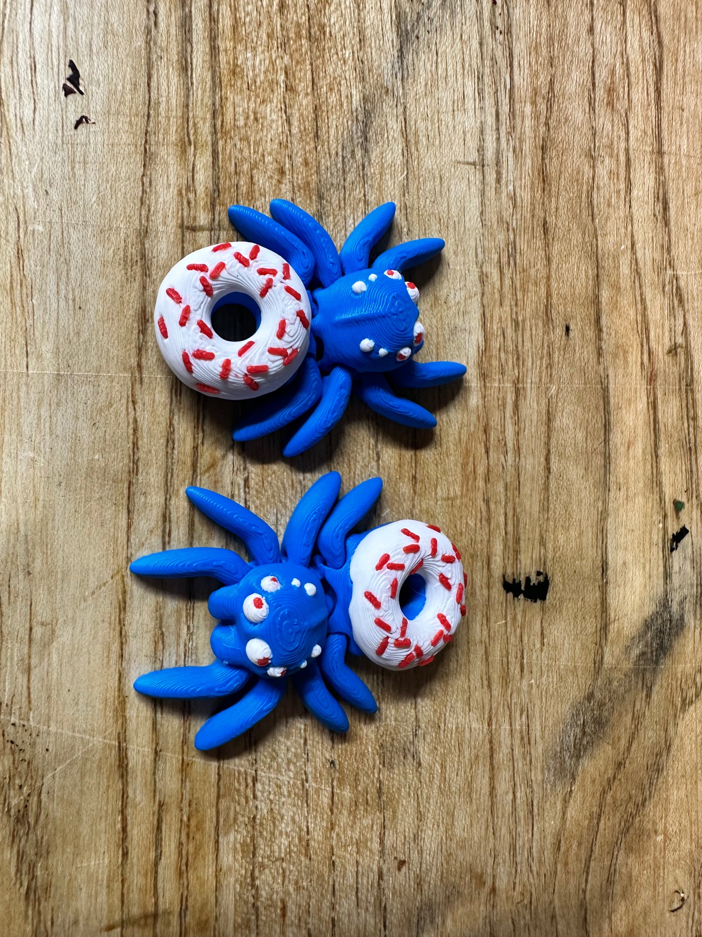 Patriotic Theme Tiny Spider