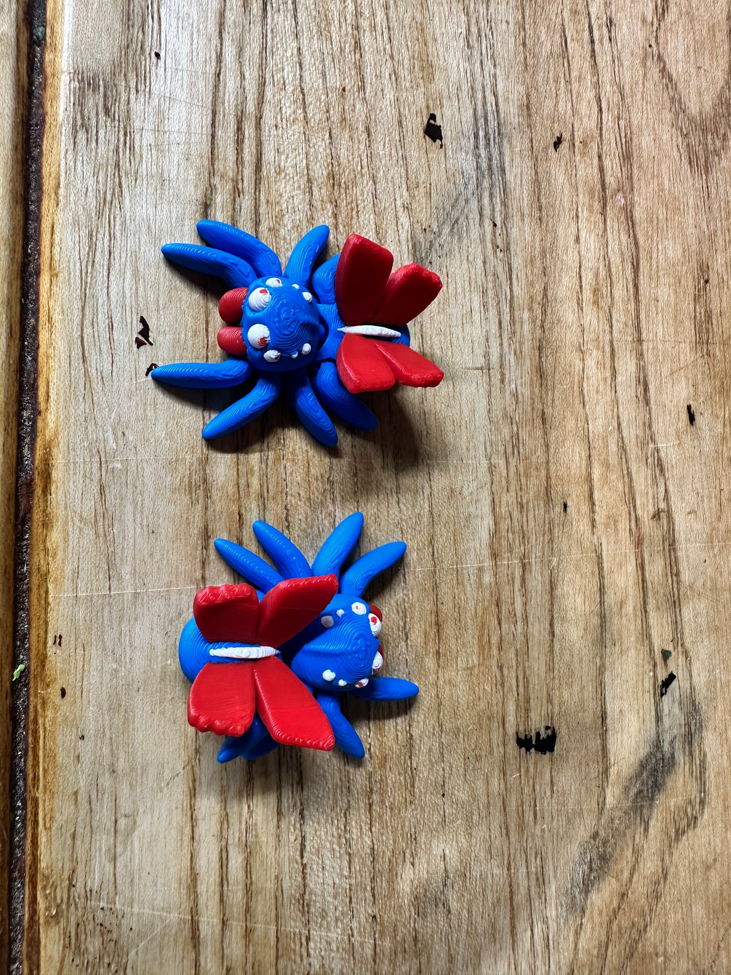 Patriotic Theme Tiny Spider