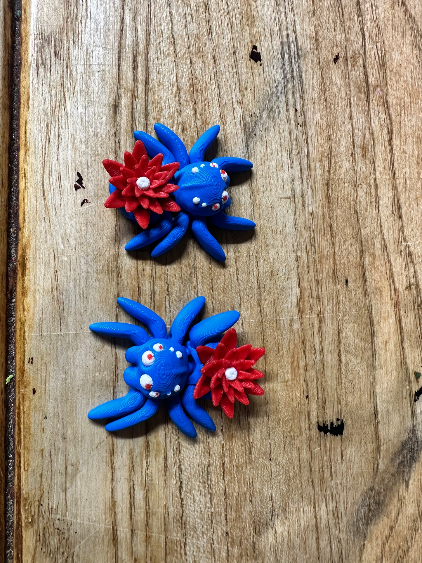Patriotic Theme Tiny Spider
