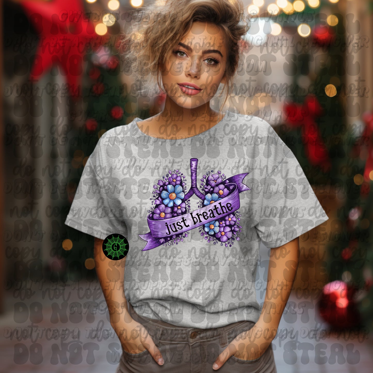 Just Breathe Purple