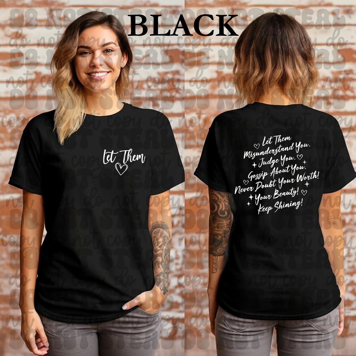 Let Them Tshirt