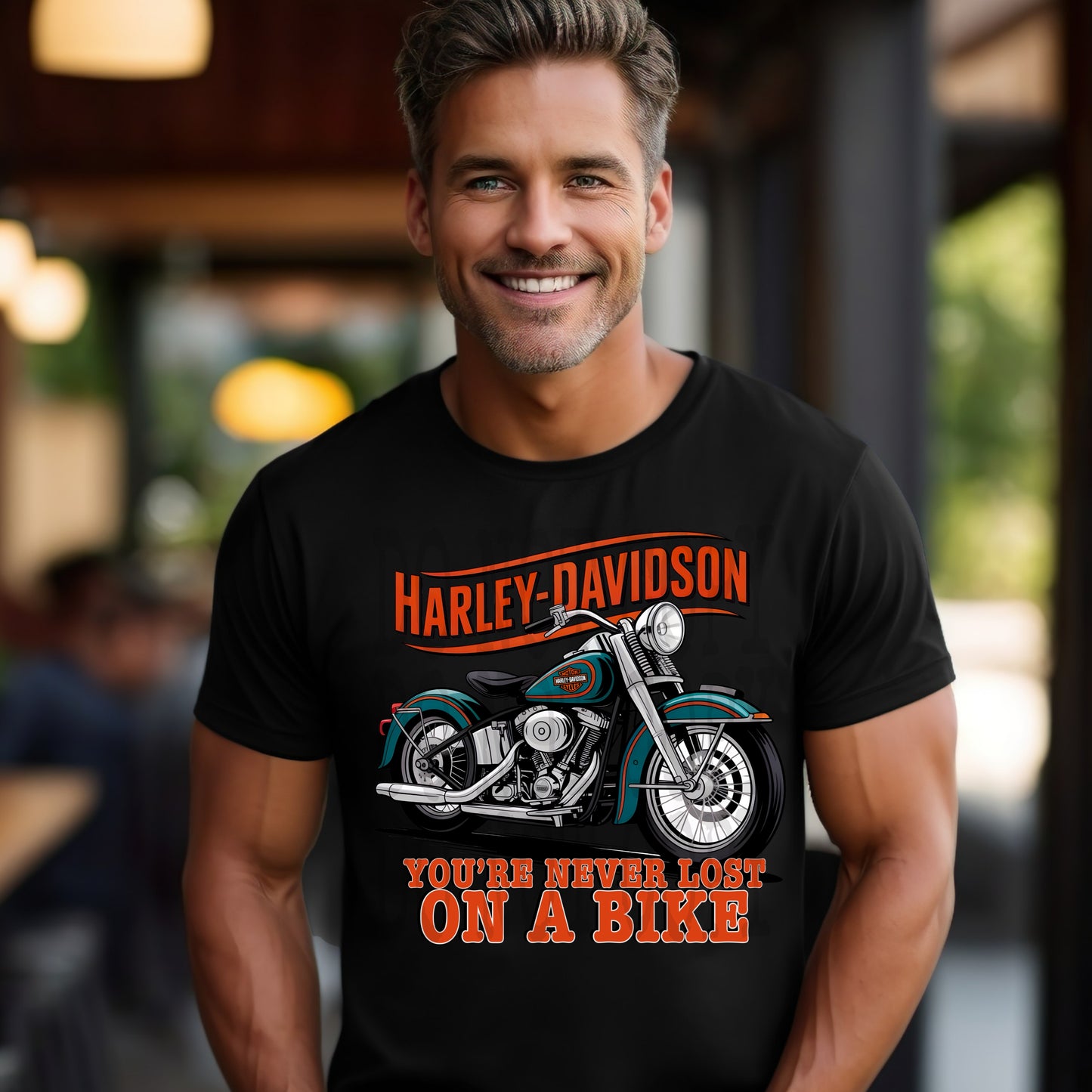 Harley Davidson You're Never Lost On A Bike