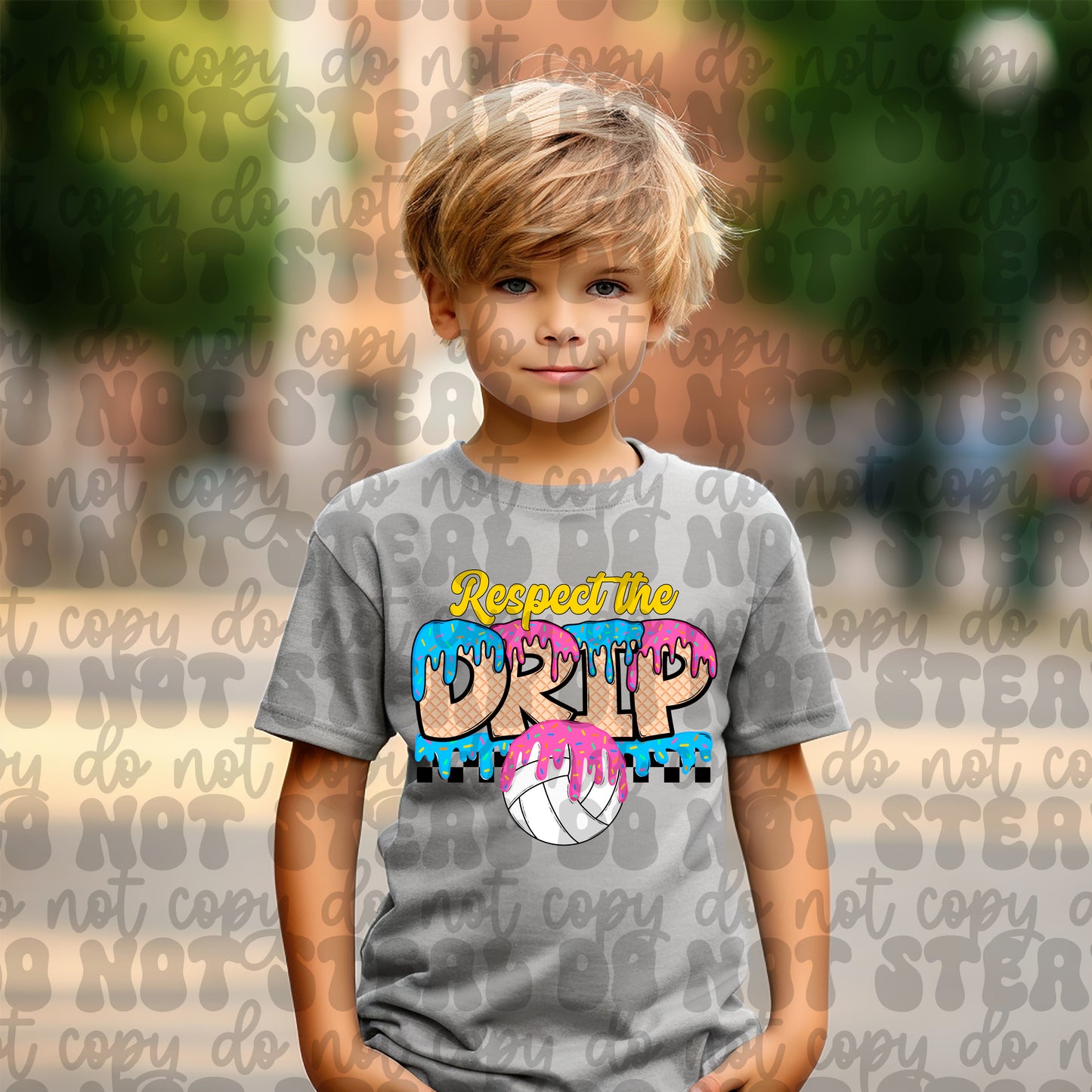 Respect The Drip Volleyball