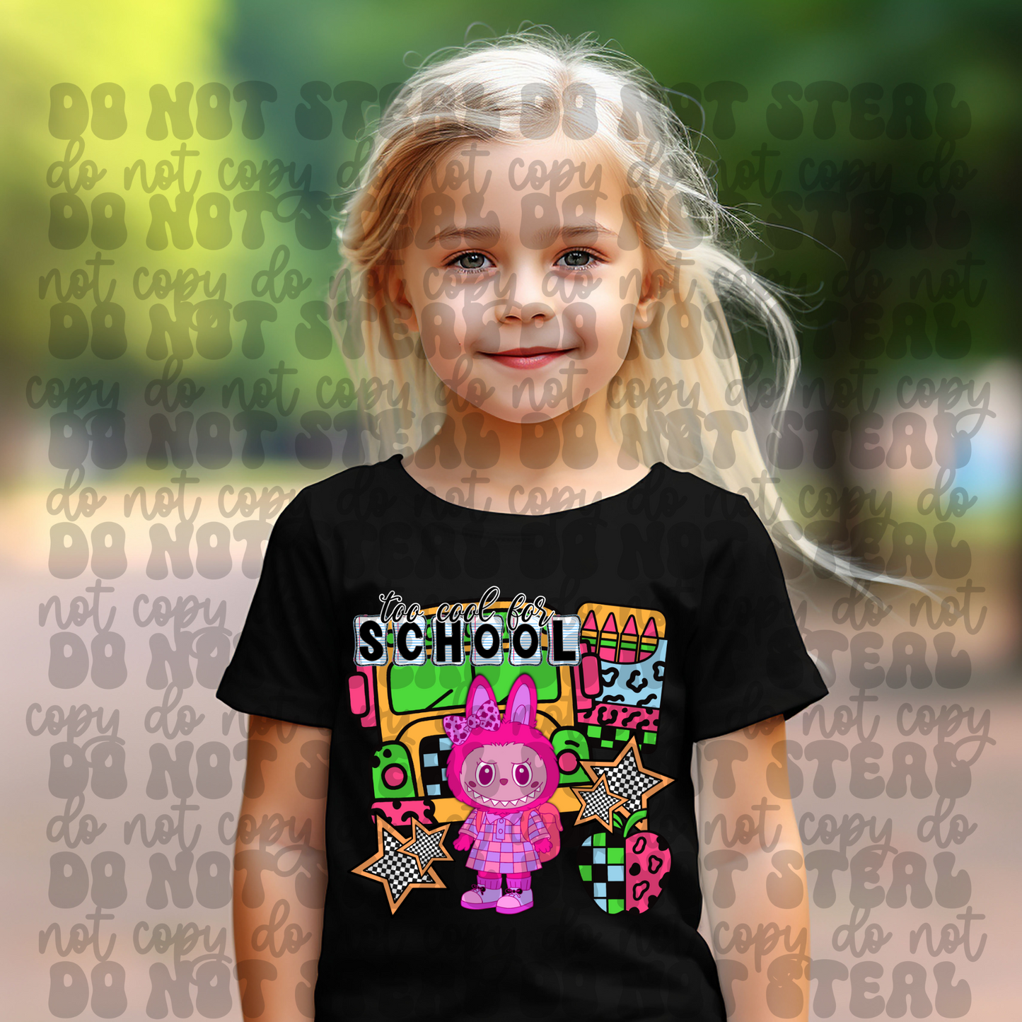 Too Cool For School Labubu