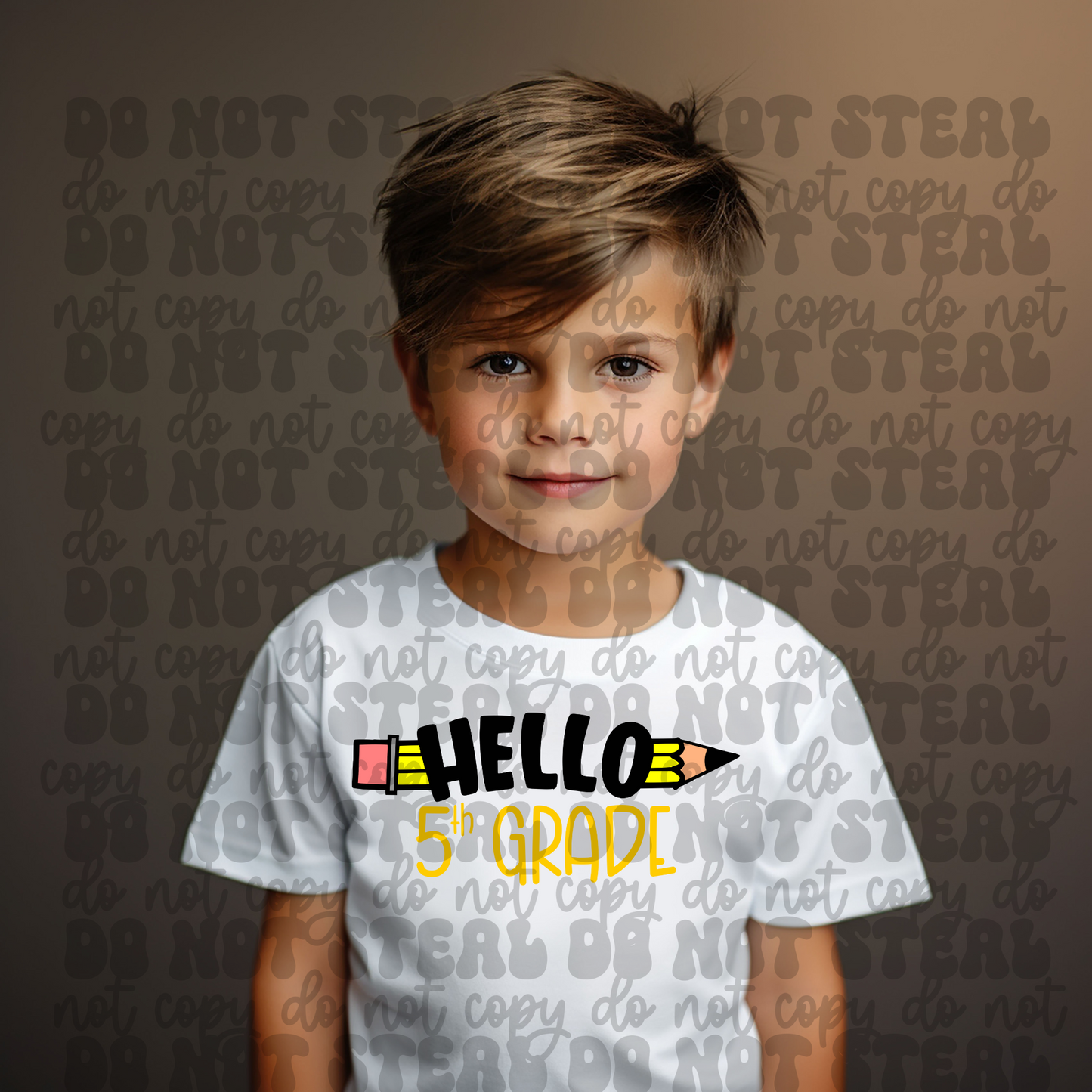 Hello 5th Grade Pencil