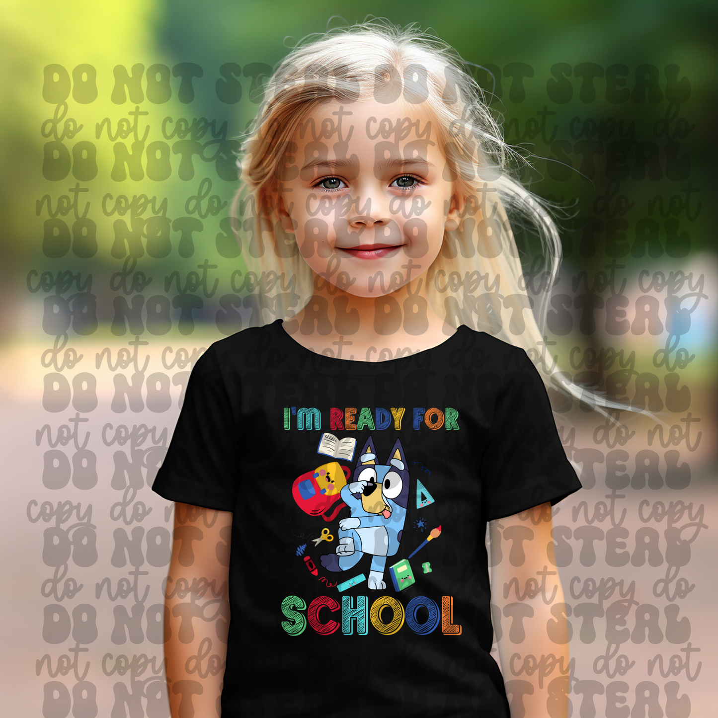 I'm Ready For School Bluey