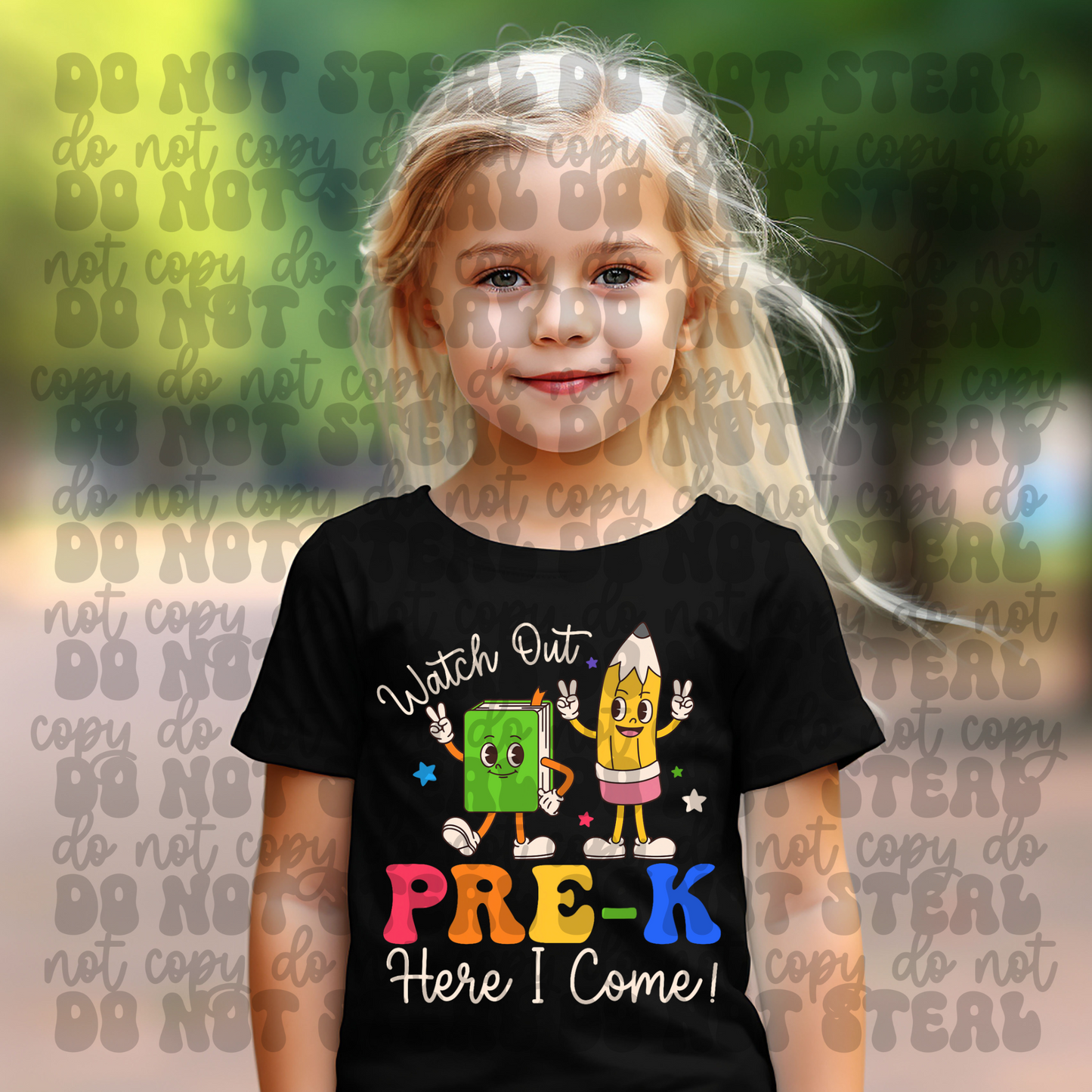 Watch Out Pre K Here I Come Book & Pencil