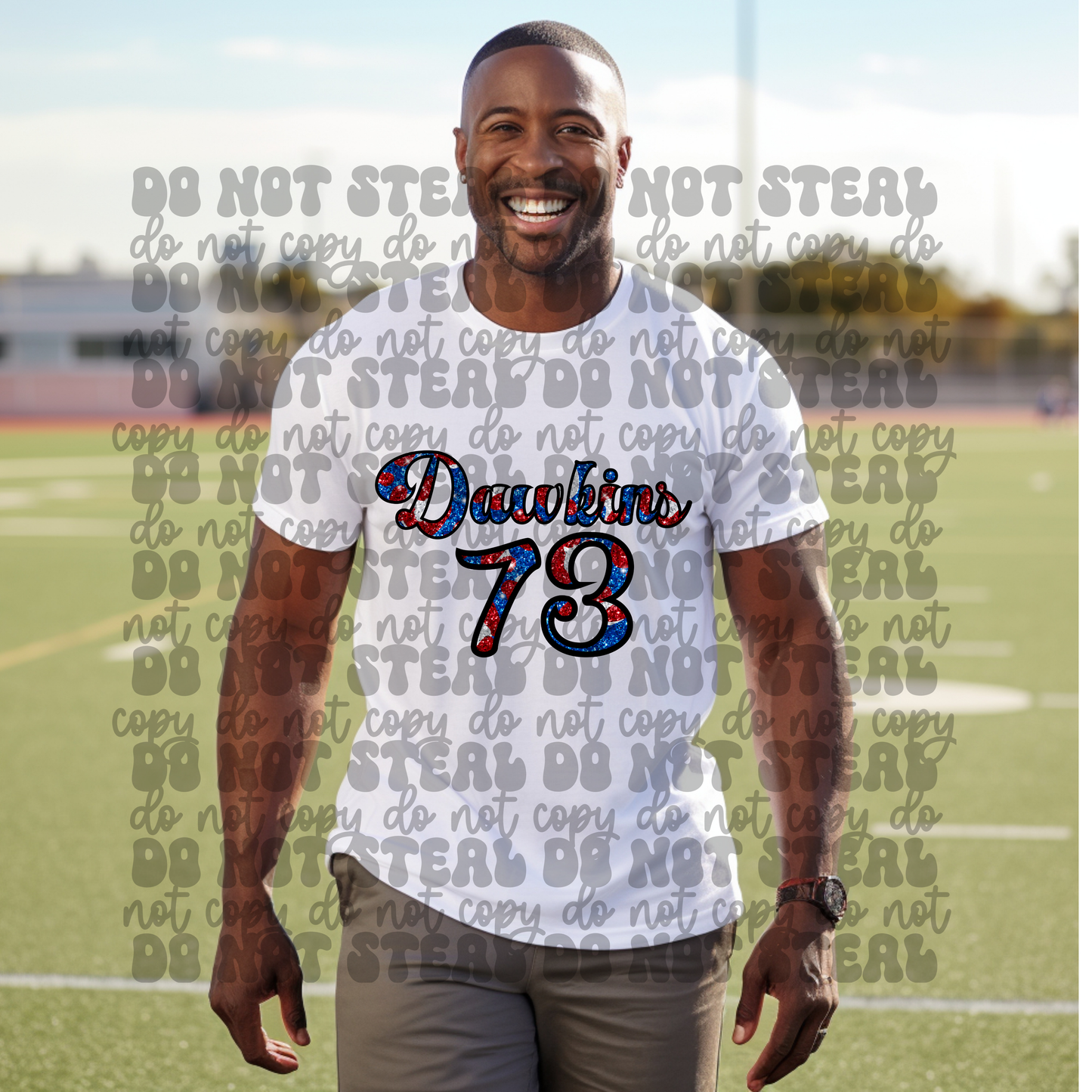 Dawkins Faux Glitter