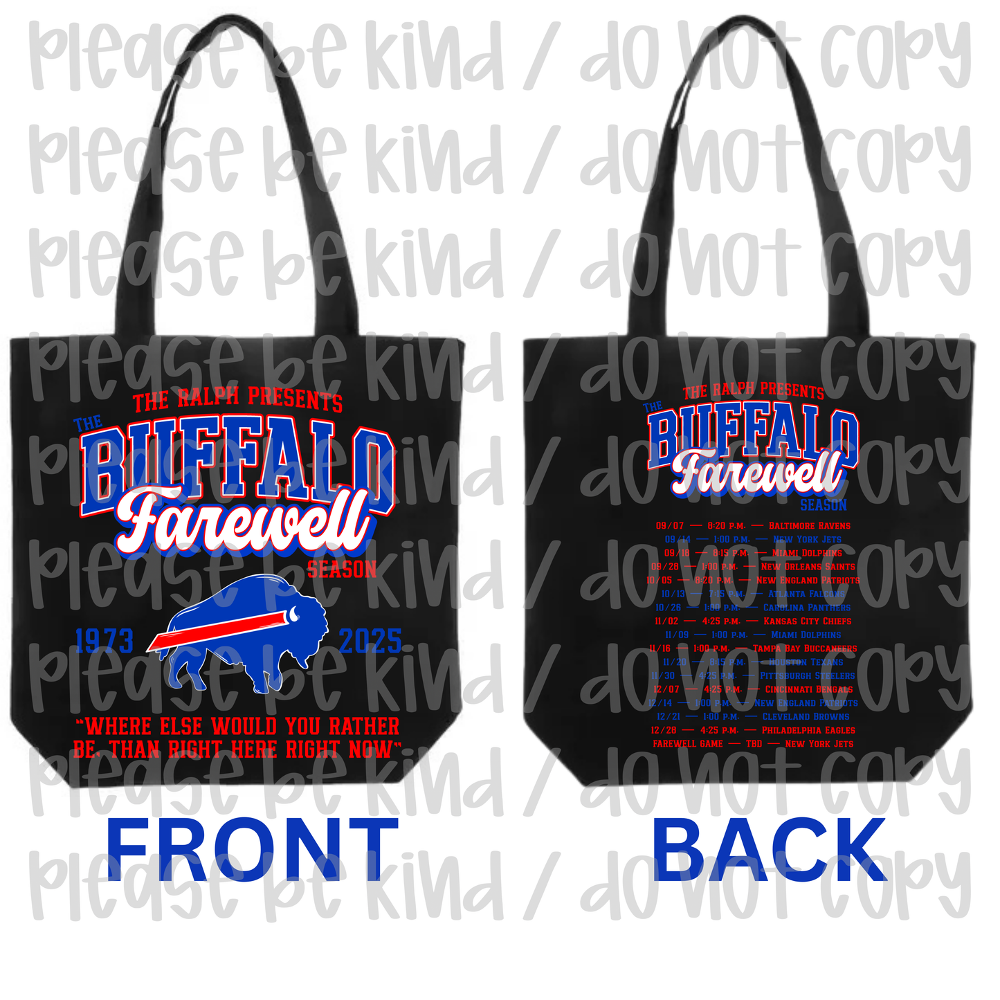 Farewell Tote Bag