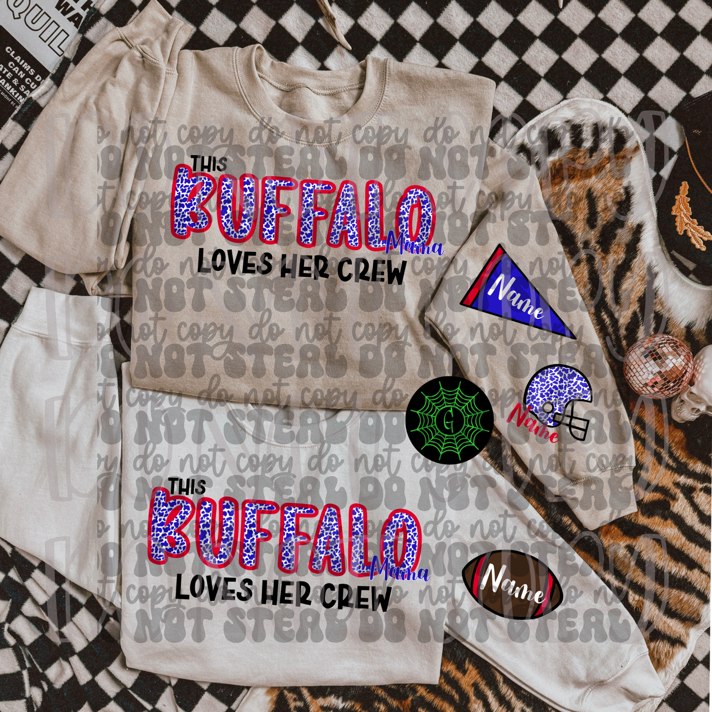 This Buffalo Mama Loves Her Crew