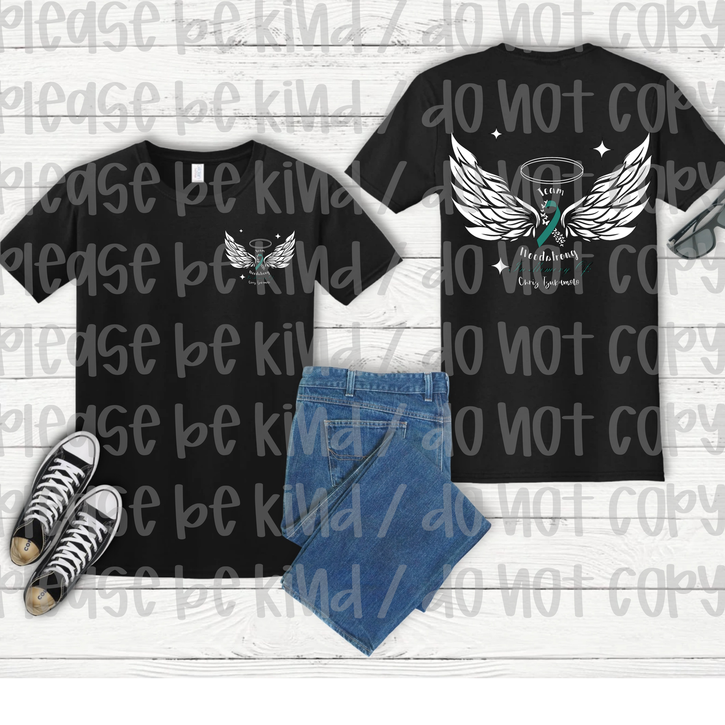 Team Woodstrong With Wings Apparel