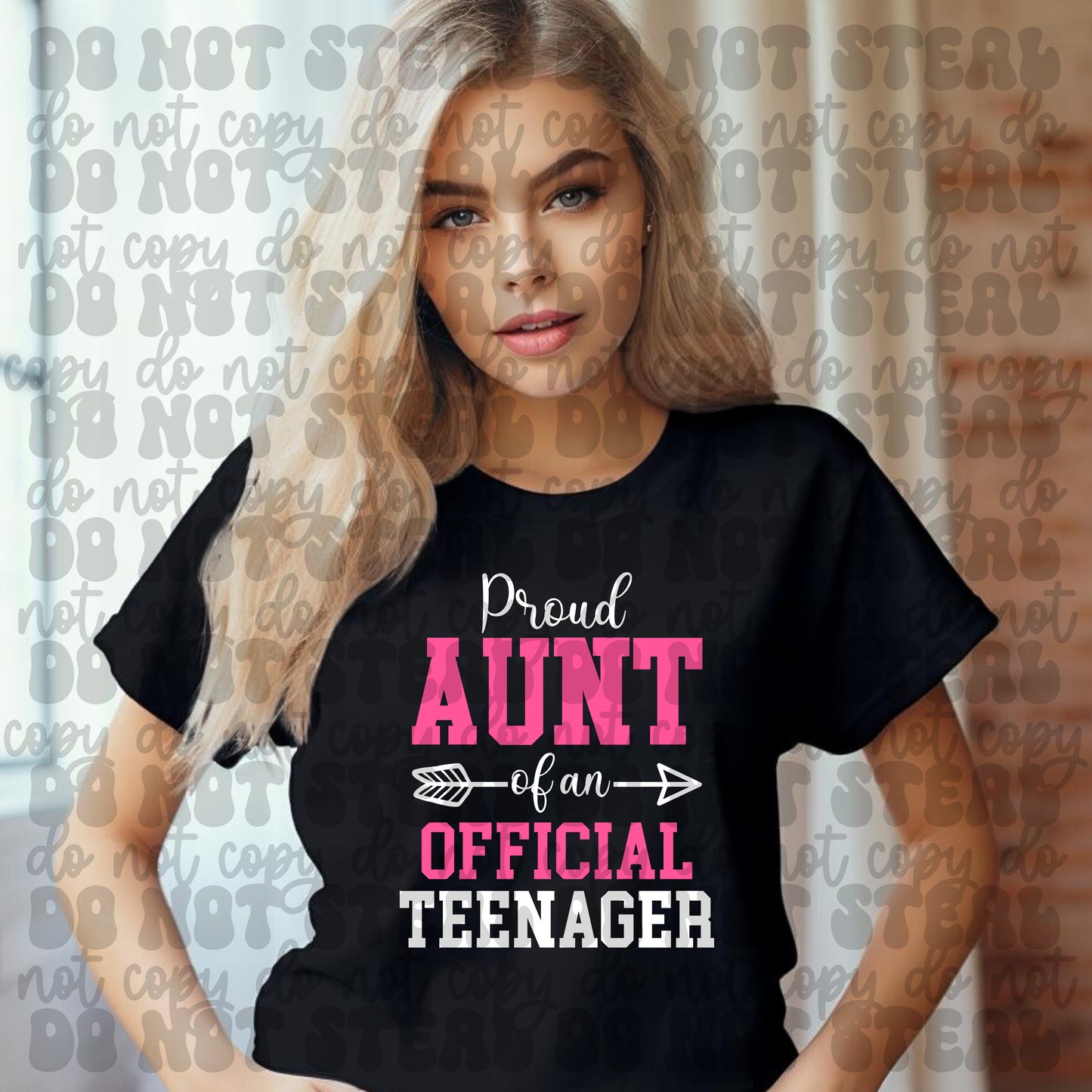 Official Teenager And Family Pink