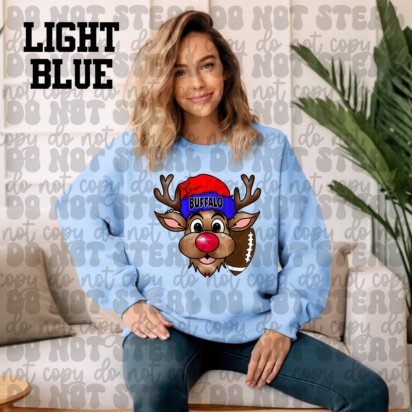Buffalo Football Deer Head