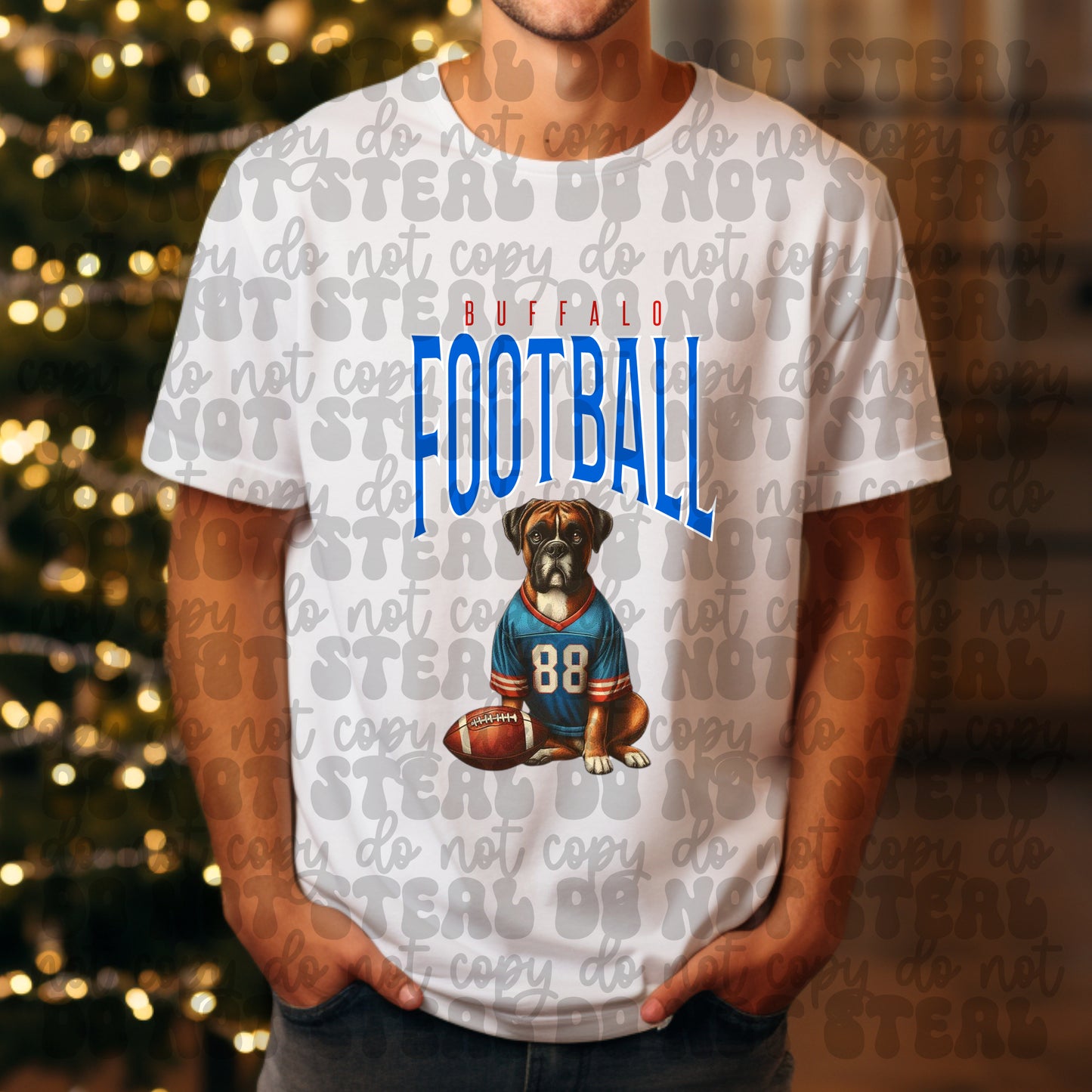 Buffalo Football Boxer