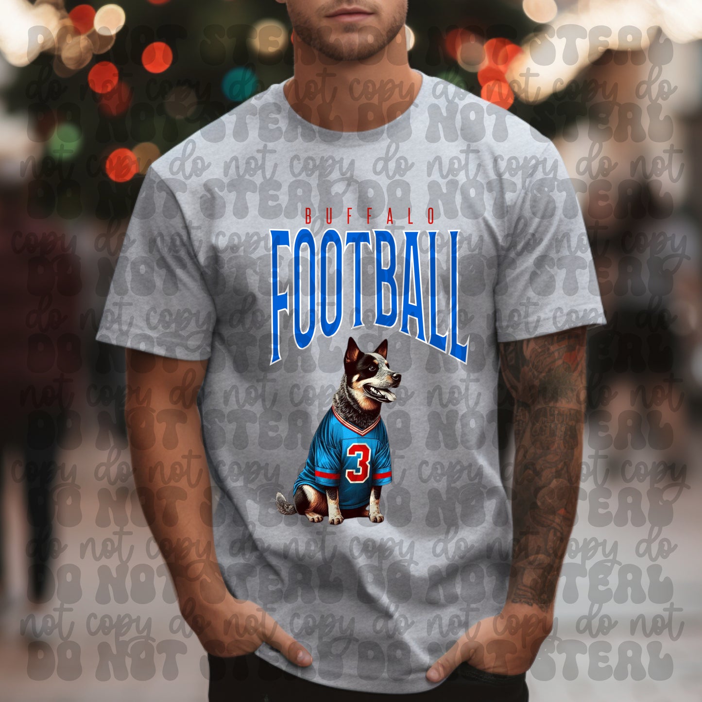 Buffalo Football Cattledog