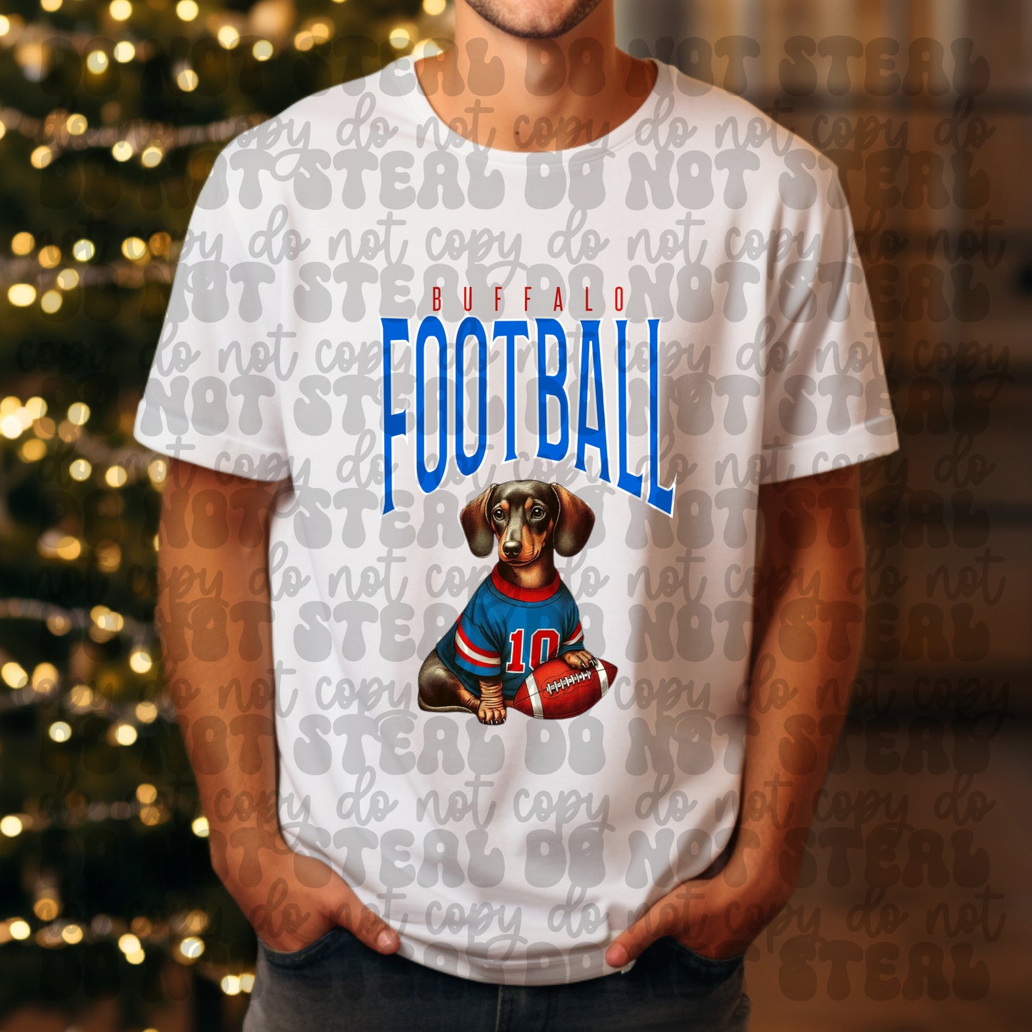 Buffalo Football Dachshund