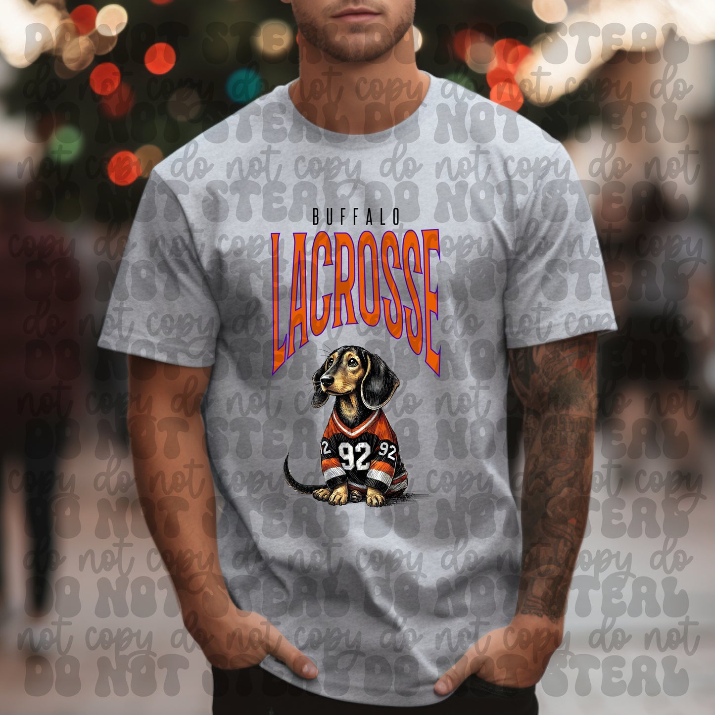 Buffalo Lacrosse Dachshund