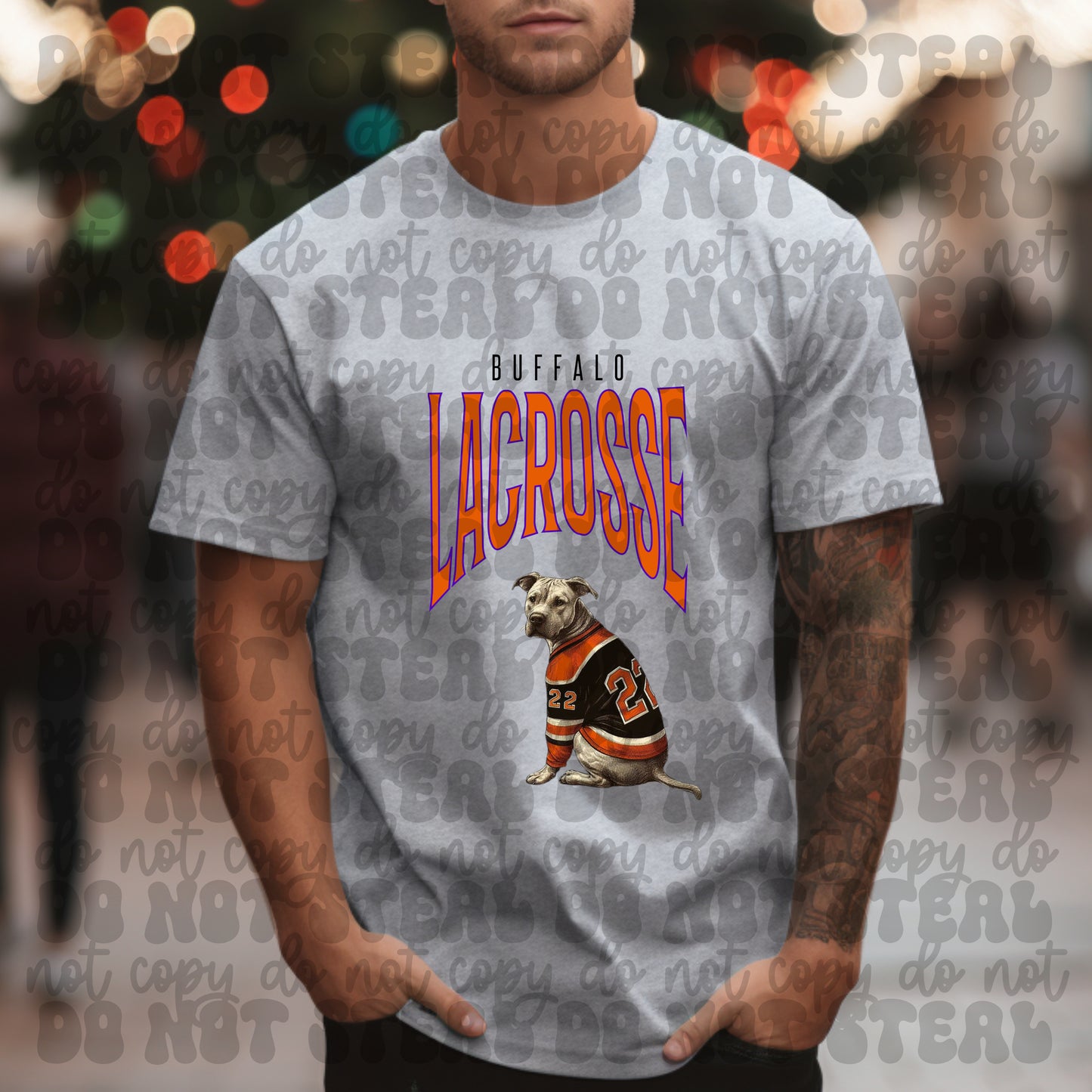 Buffalo Lacrosse Tan Pit