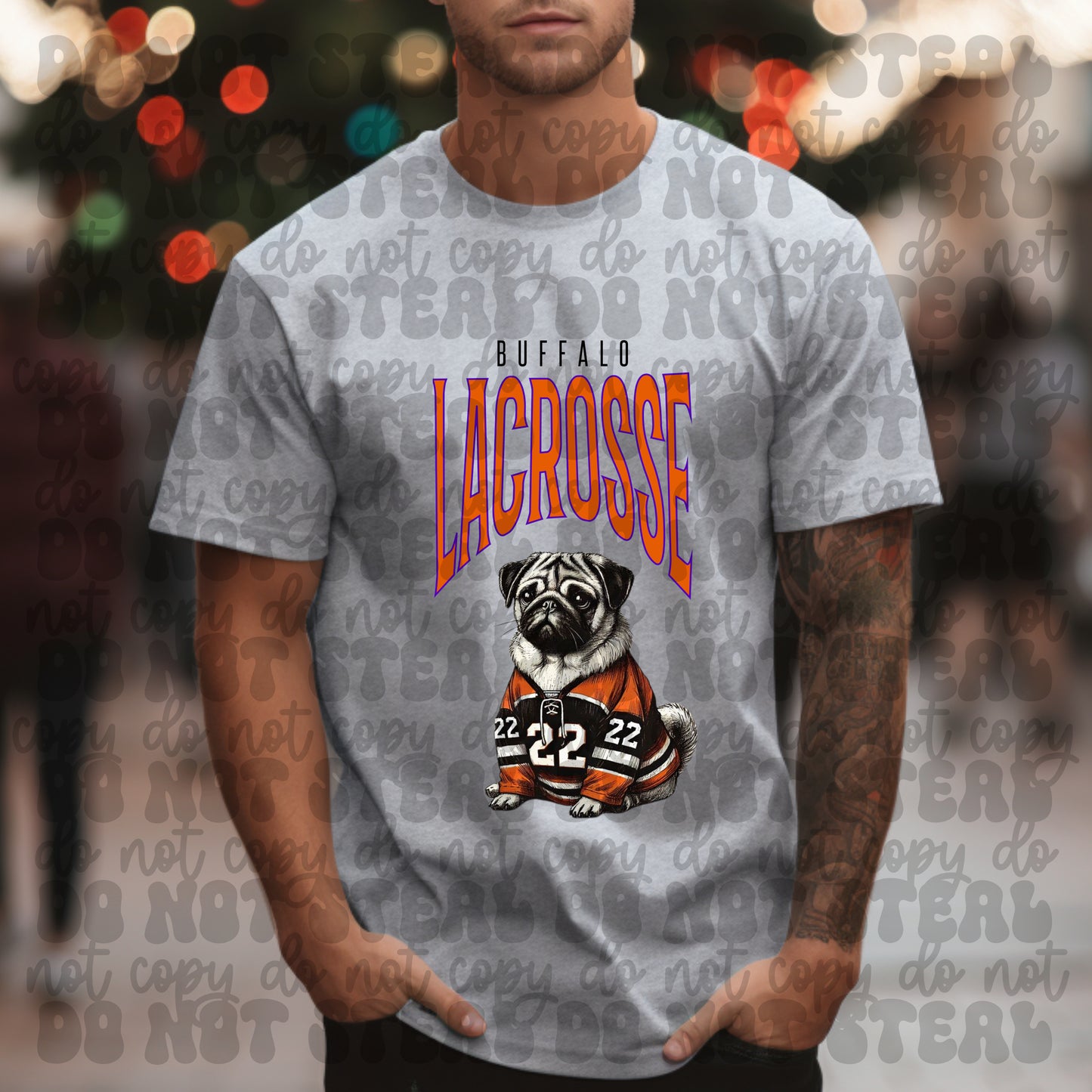 Buffalo Lacrosse Pug