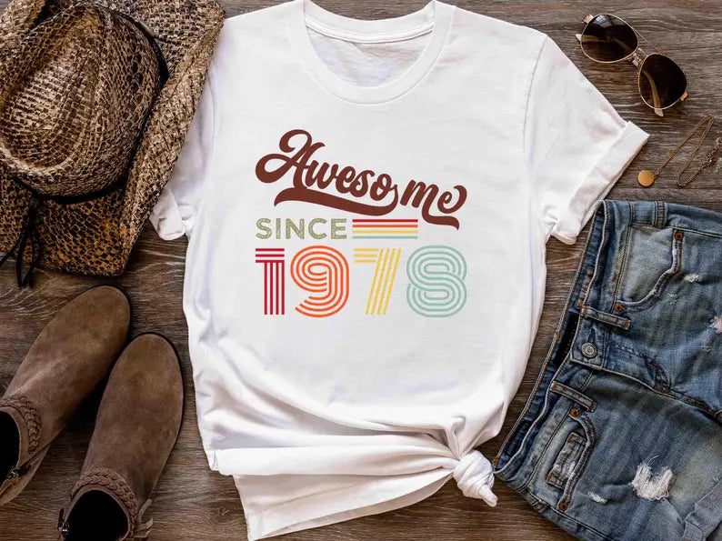 Vintage Retro Awesome Since