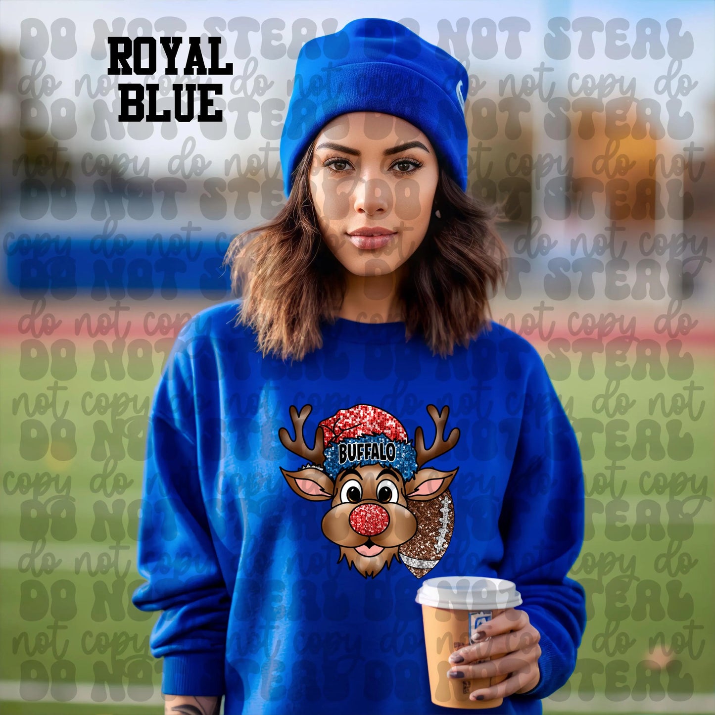 Buffalo Football Deer Head
