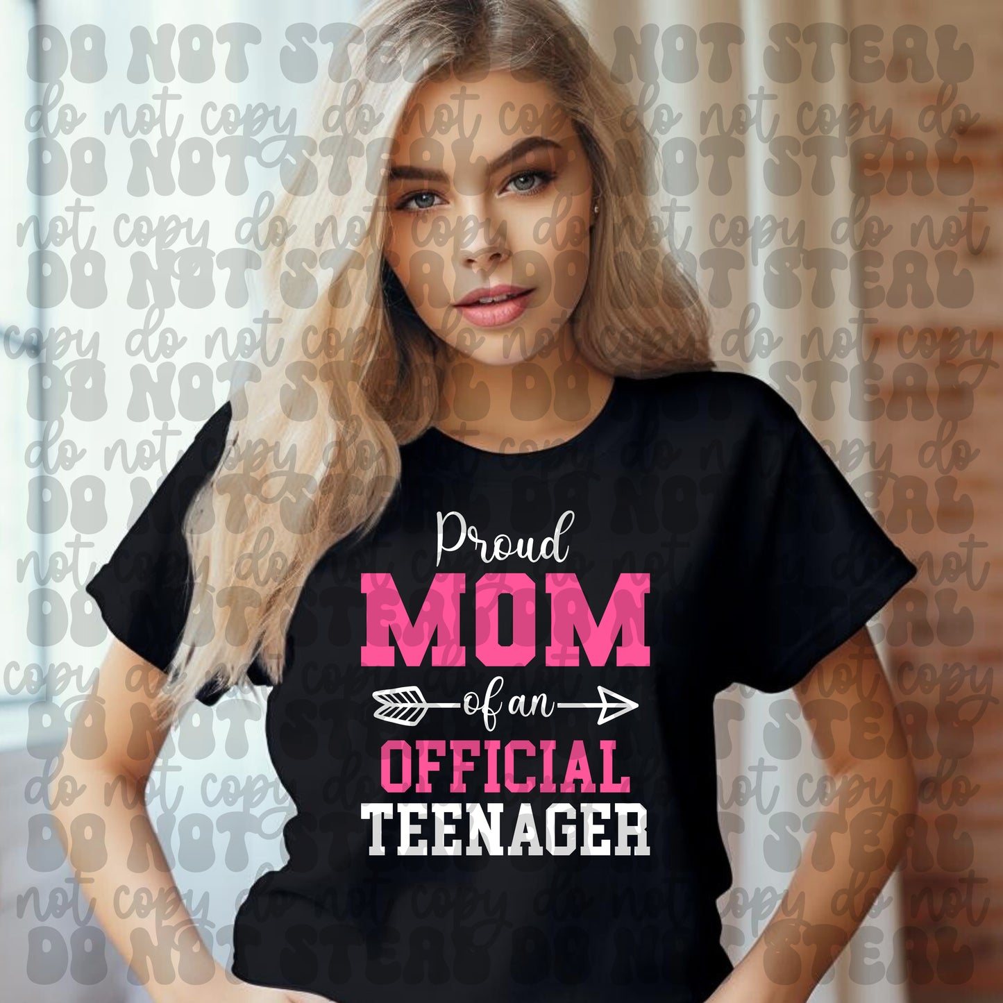 Official Teenager And Family Pink