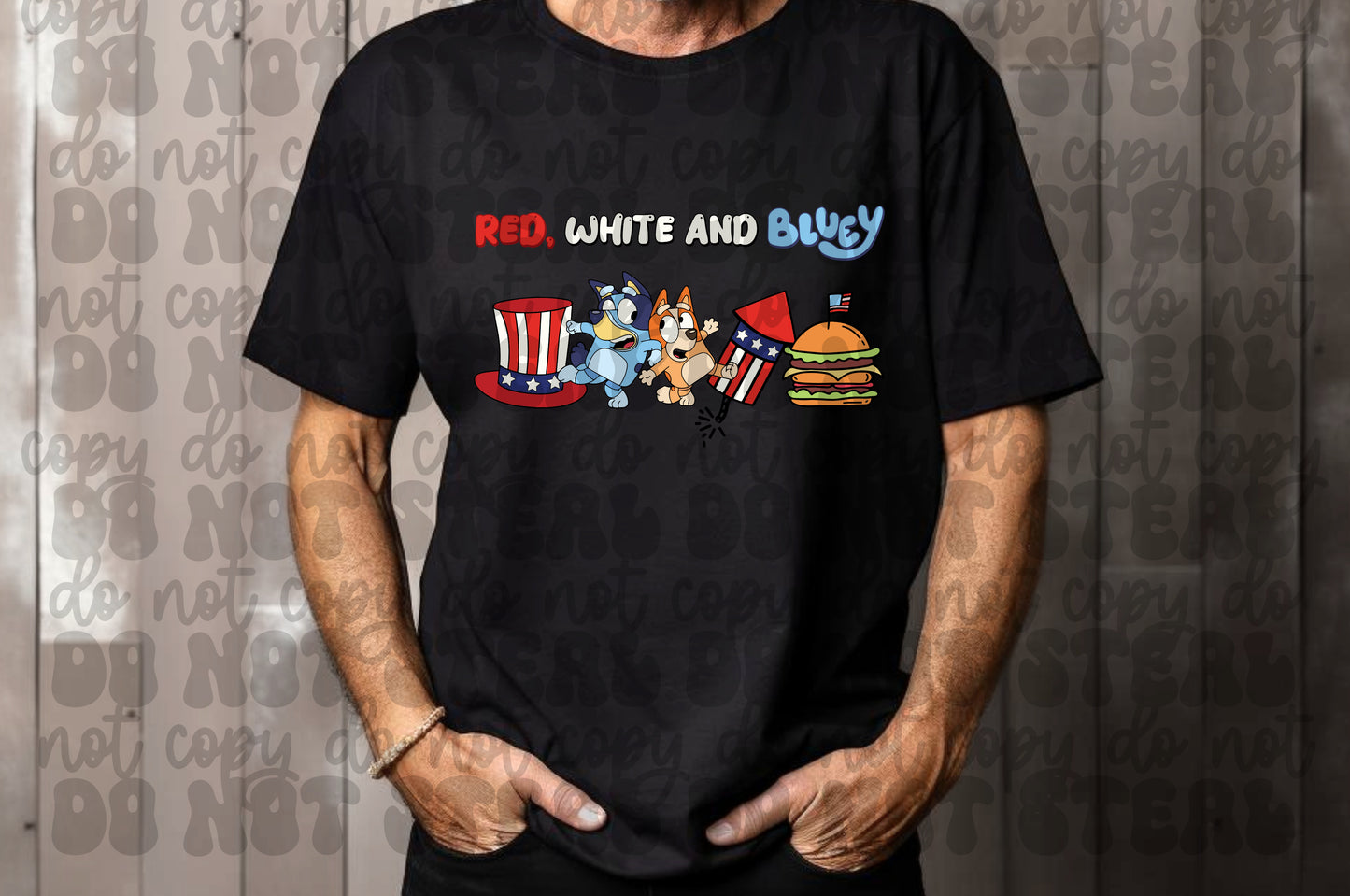 Red White Bluey Cookout