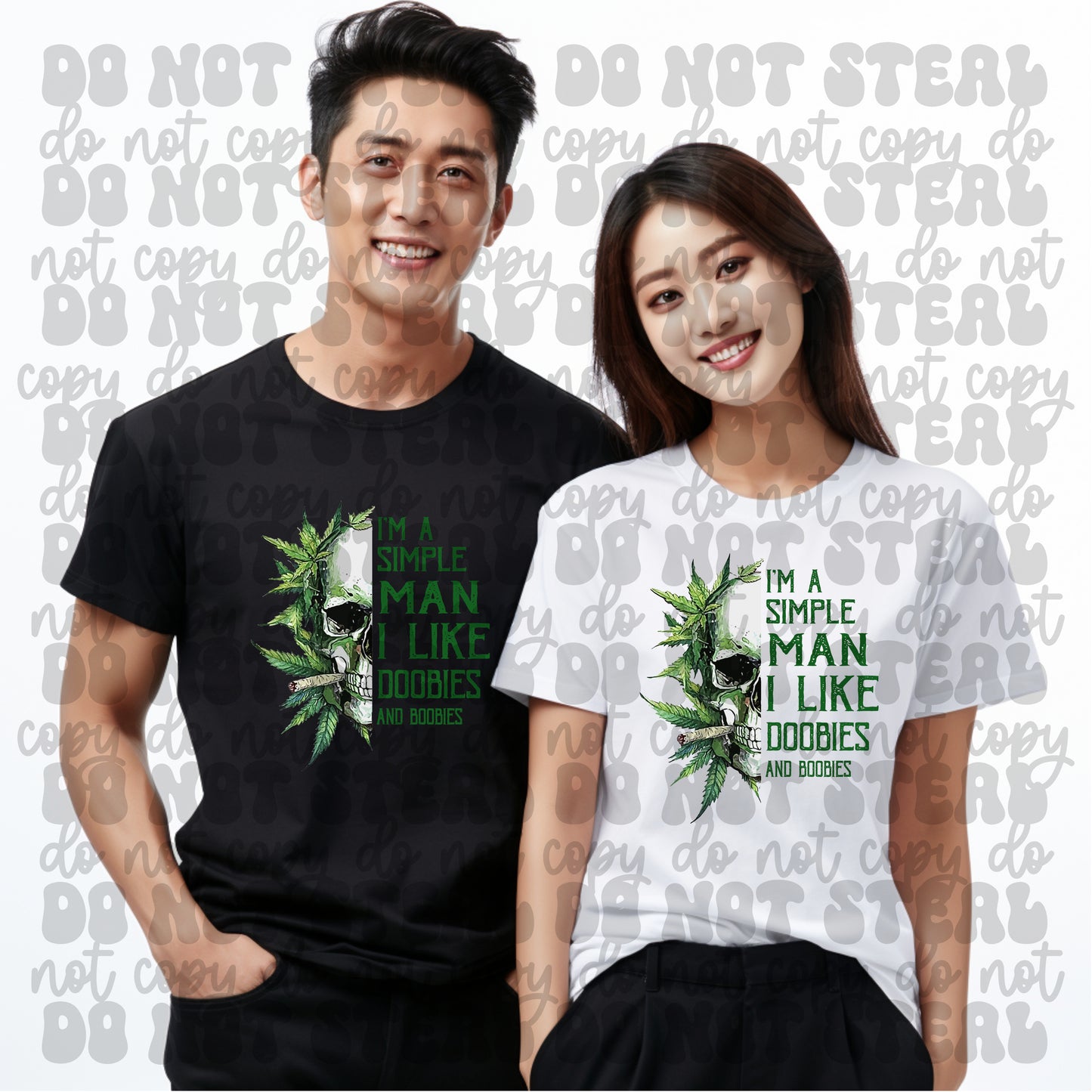 Simple Man I Like Doobies & Boobies