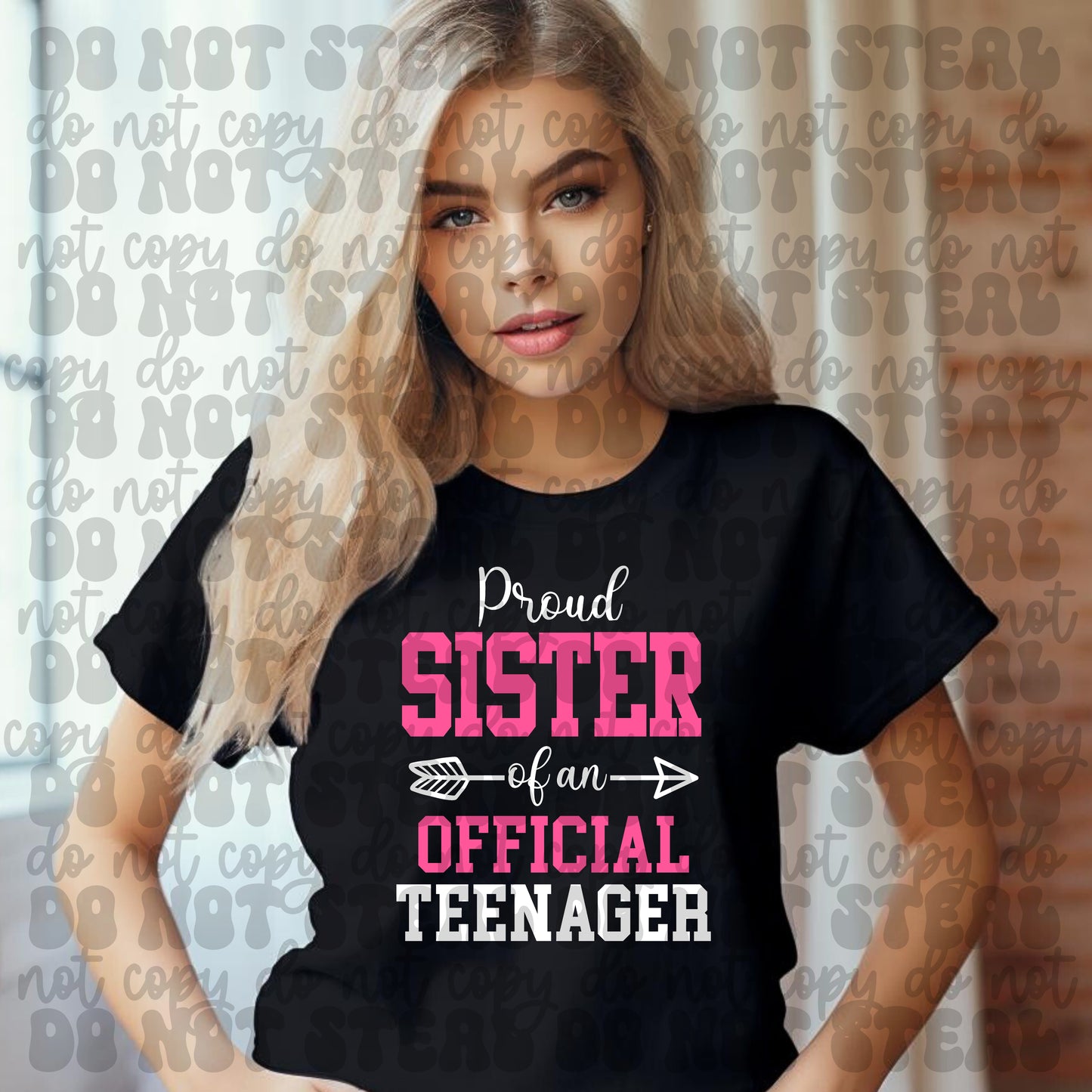 Official Teenager And Family Pink