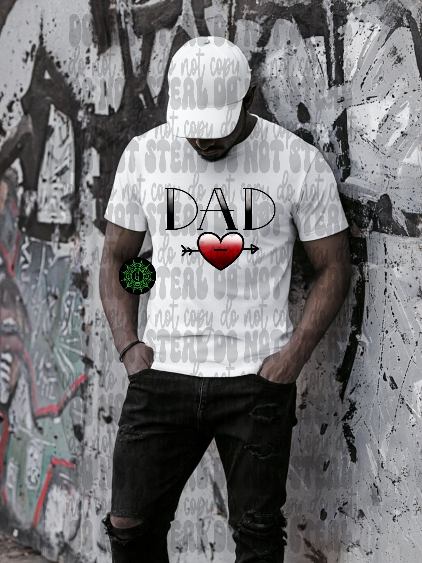 Tattoo Heart Dad
