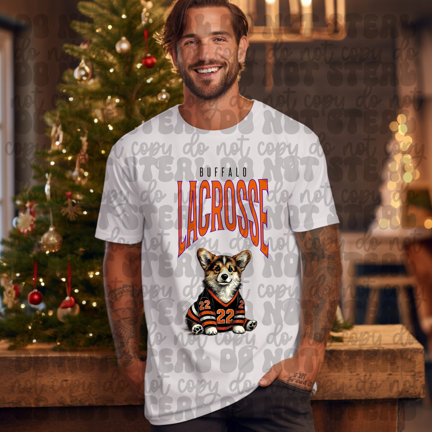 Buffalo Lacrosse Corgi