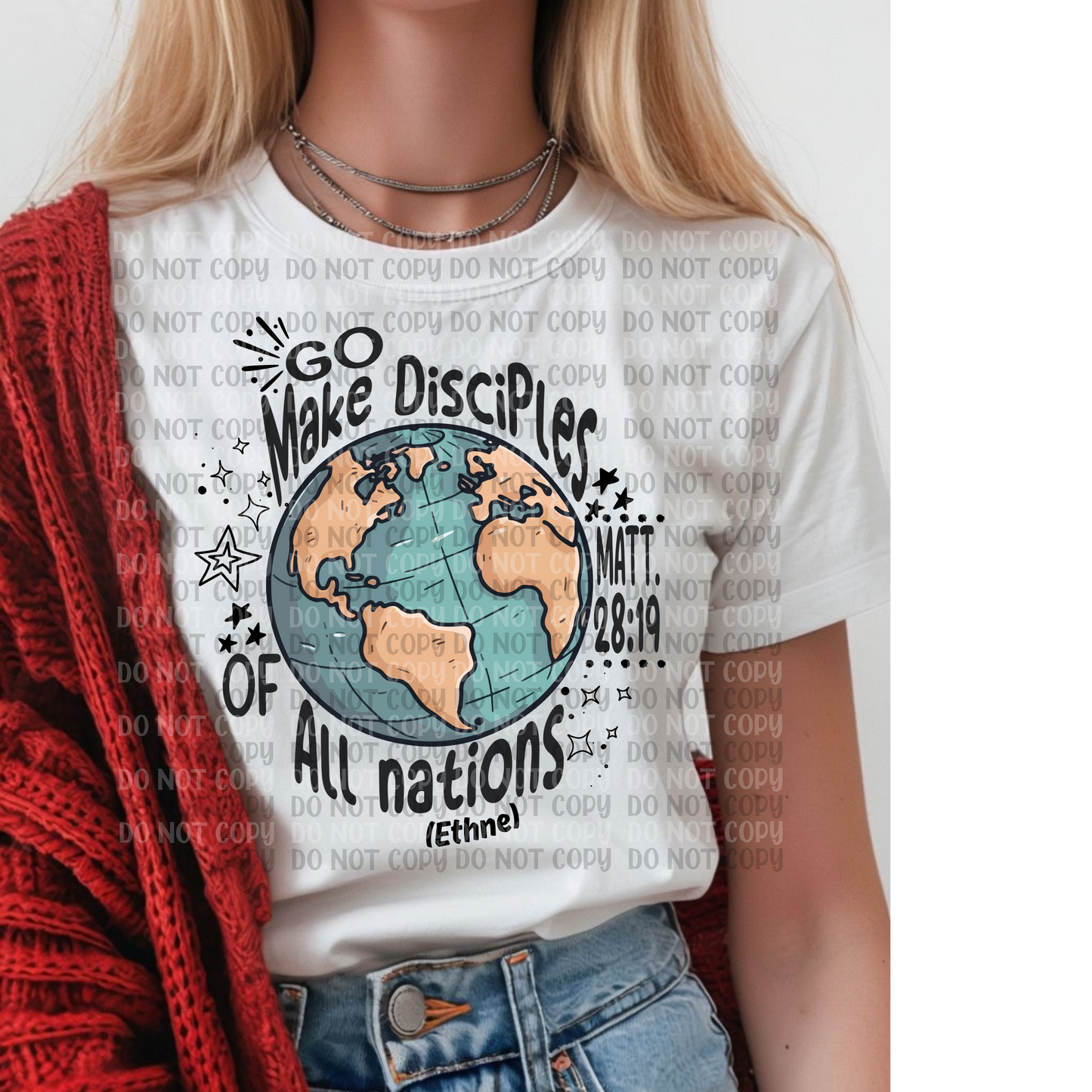 Go Make Disciplines Of All Nations Long Sleeve