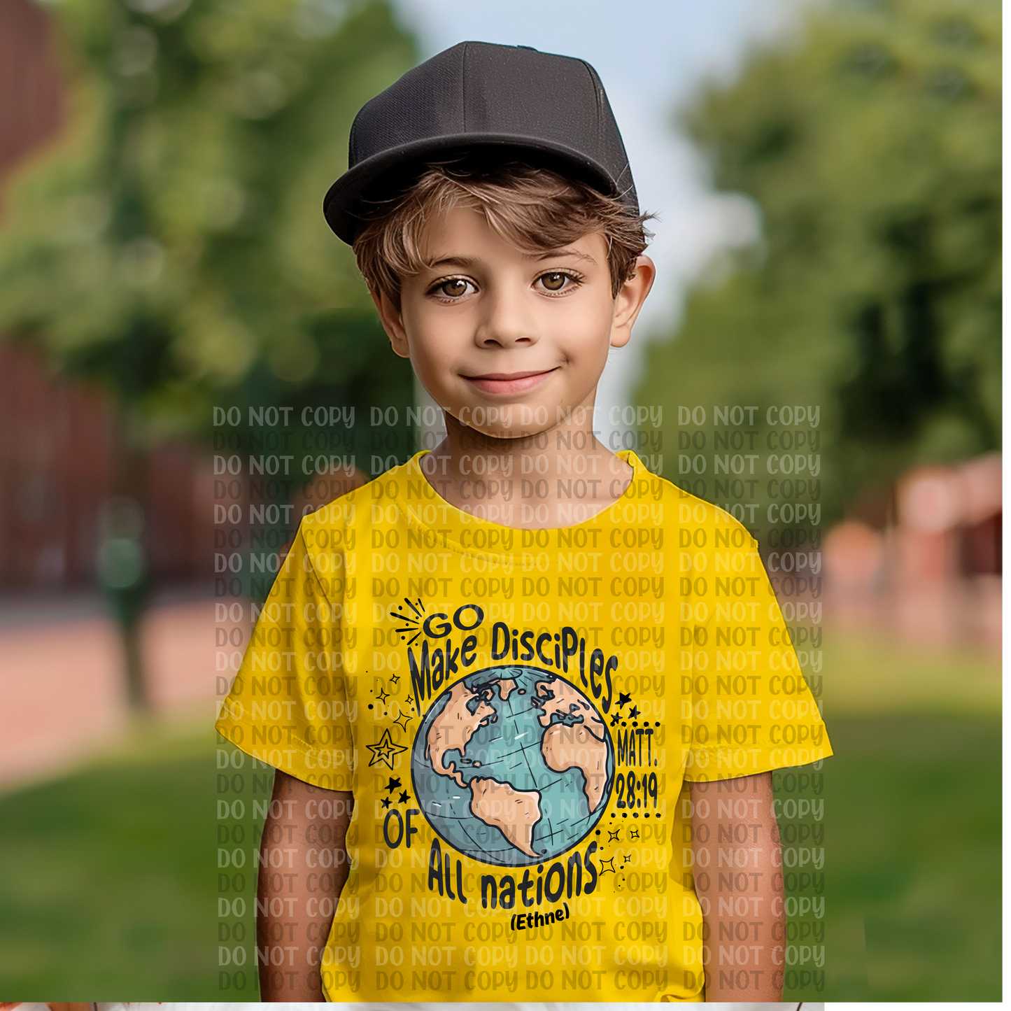 Go Make Disciplines Of All Nations Short Sleeve