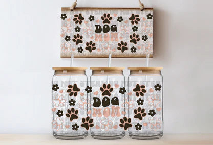 Dog Mom 16oz UV DTF Cup Wrap